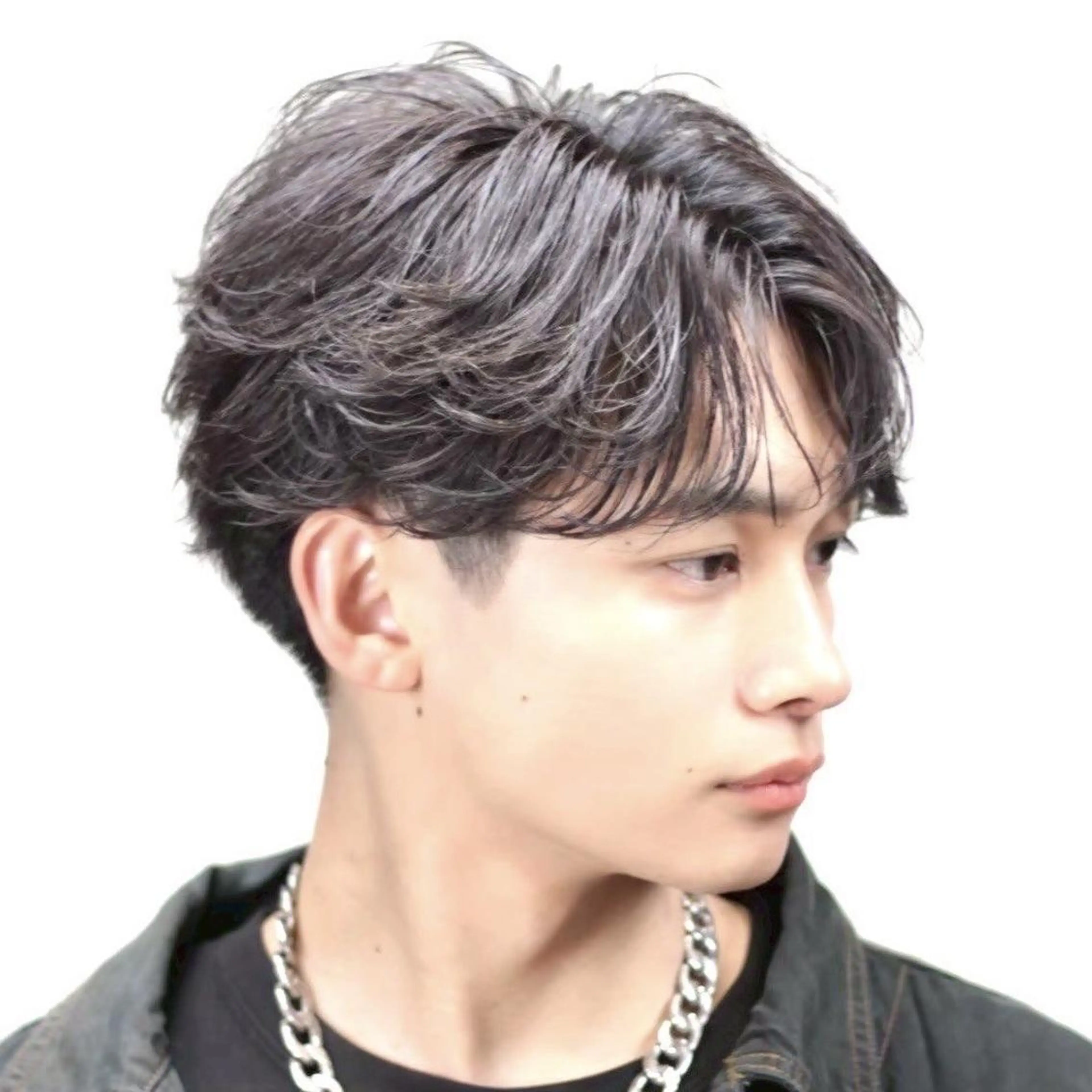 【🥇直前割🥇】選べるパーマ🔥メンズカット＋パーマ🔥シャドウ,フェザーなど🔥【ミニモ学割/韓国】の写真