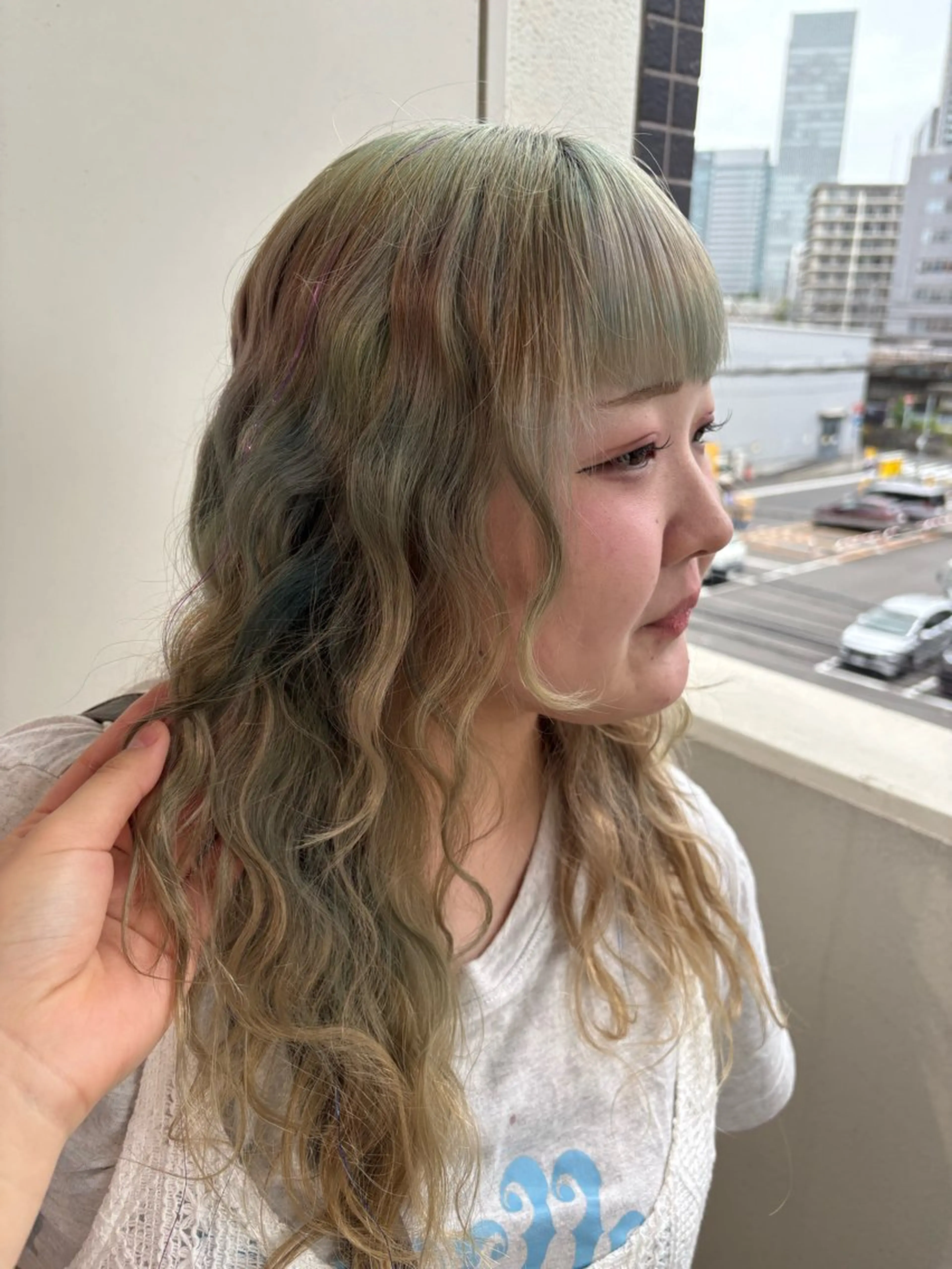 セミロング トリートメント トリートメント 🧵個性派/横浜パー マ/暖色/ミミのヘアスタイル