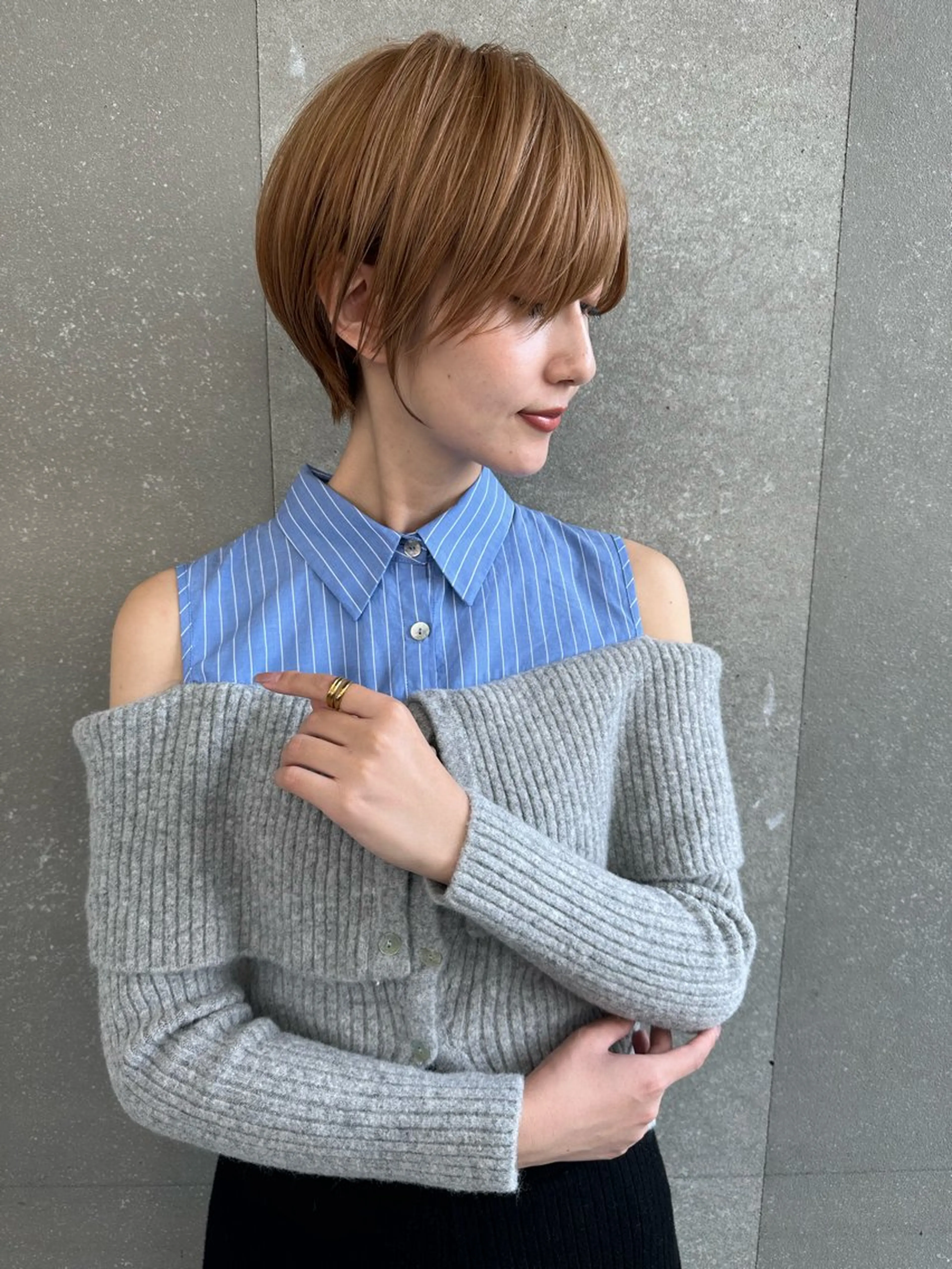 ショート カット ヘアカラー トリートメント 【店長】Lond山本 大輔のヘアスタイル