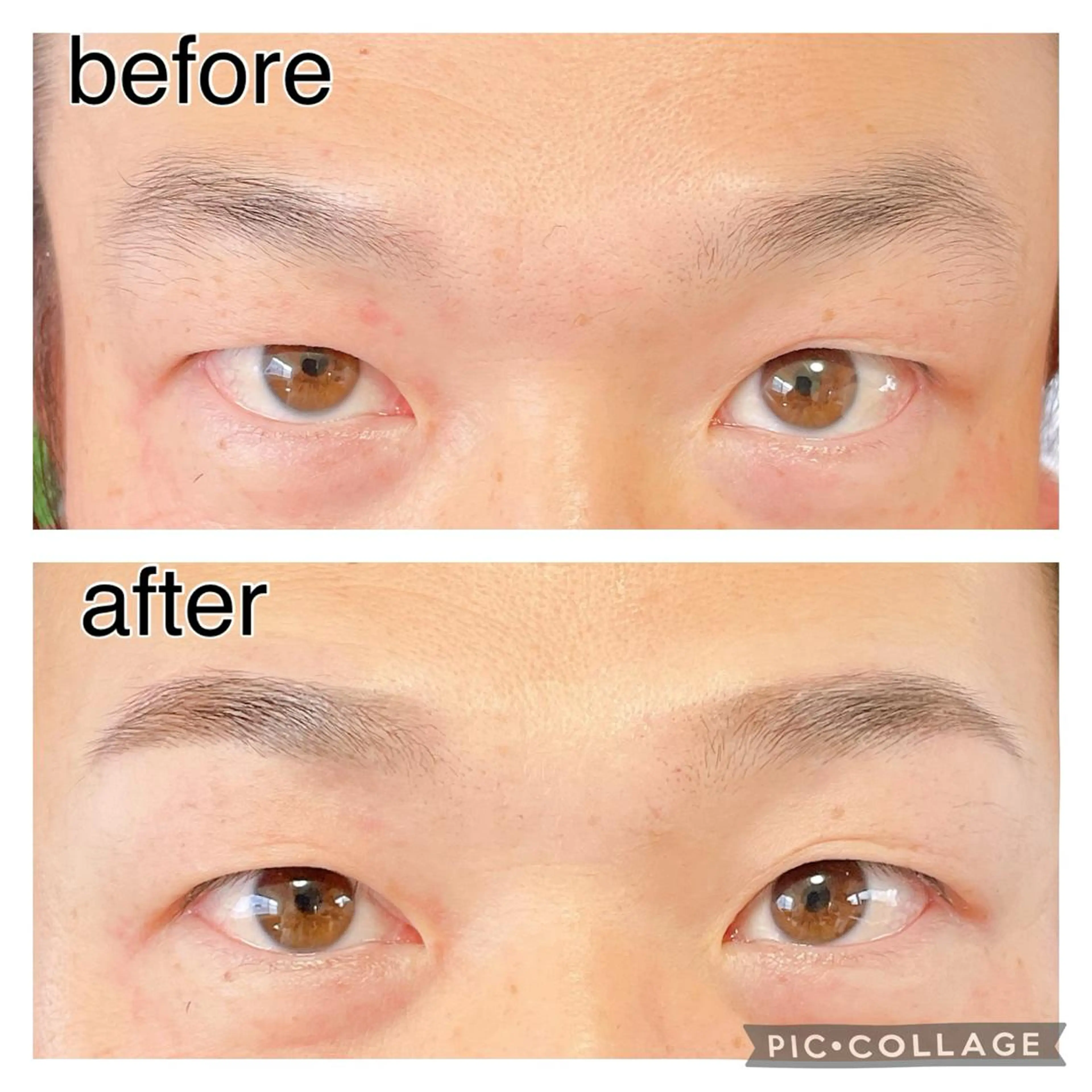 メンズ アイブロウ メンズアイブロウ 眉毛ワックス脱毛 スタジオAZ所属・jasmine yamashitaのマツエク・マツパデザイン