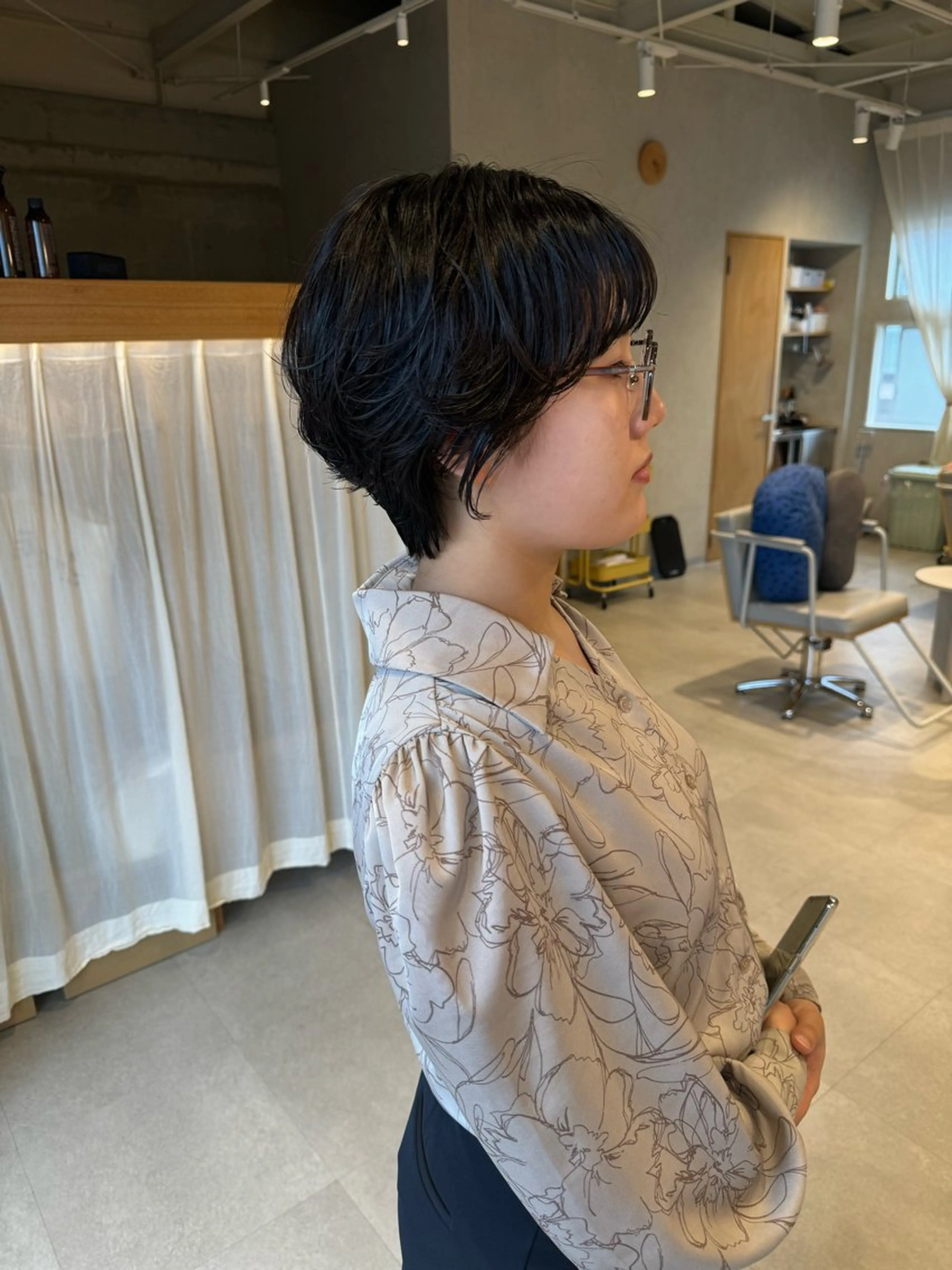 ショート カット パーマ レイヤー/ボブパーマ /垢抜け/タクミのヘアスタイル