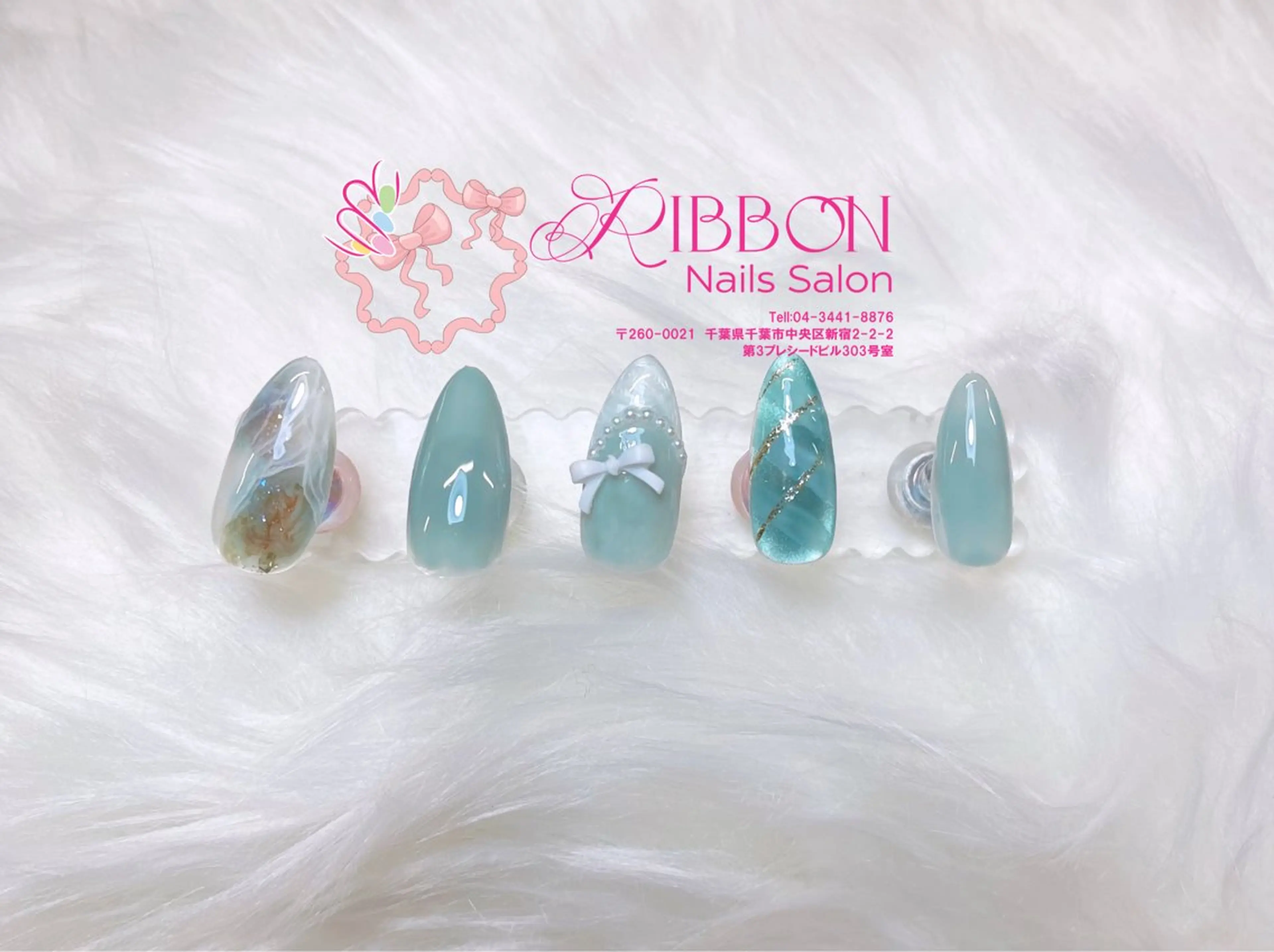 ネイル チークネイル フットネイル フレンチネイル グラデーション 韓国ネイル Ribbonnail salonのネイルデザイン