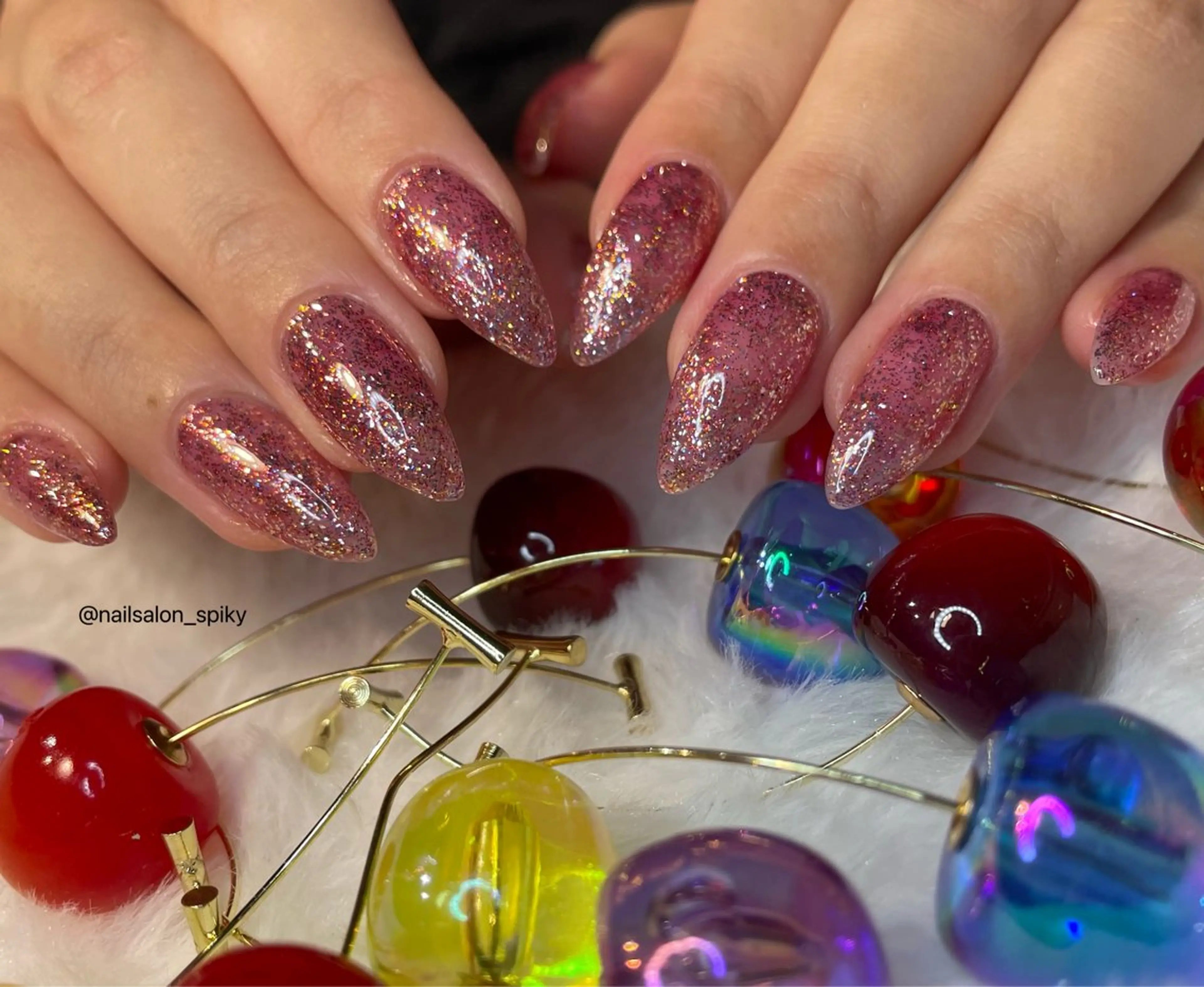 ネイル Spiky とうげ ふうかのネイルデザイン