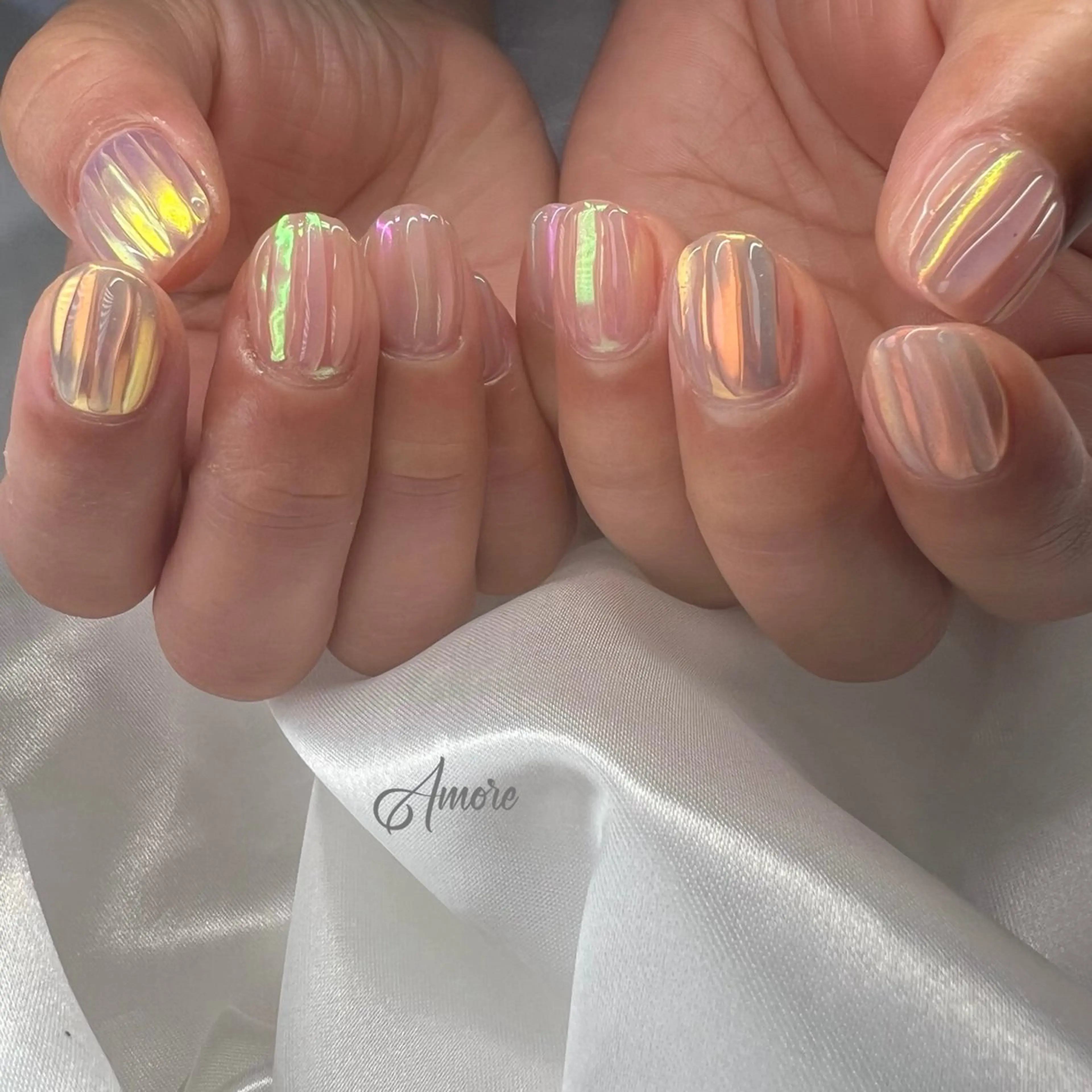 ネイル ジェルネイル キラキラネイル 韓国ネイル マグネットネイル パラジェル You kyehwaのネイルデザイン