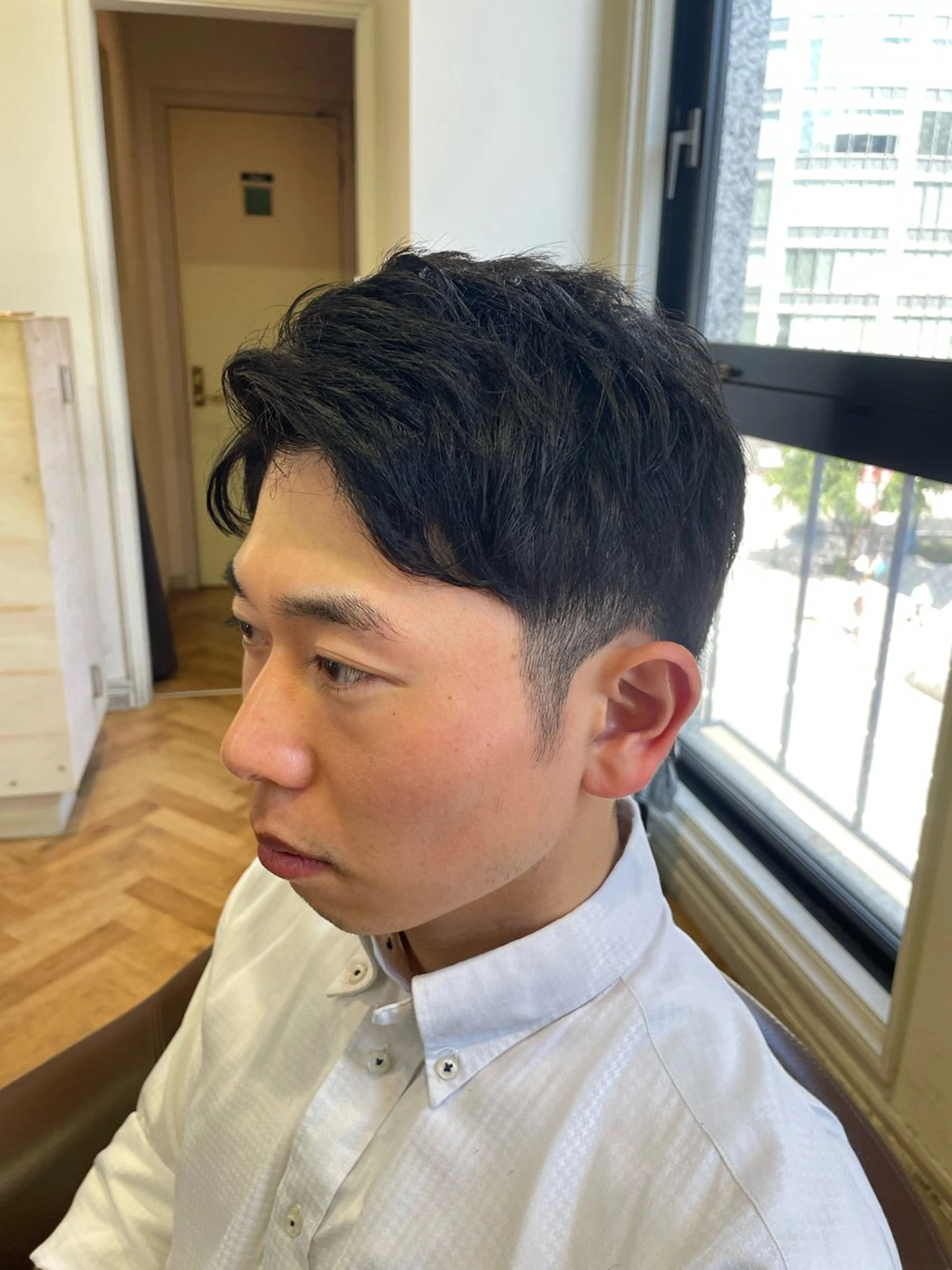 ショート メンズ 溝口 槙里也のヘアスタイル