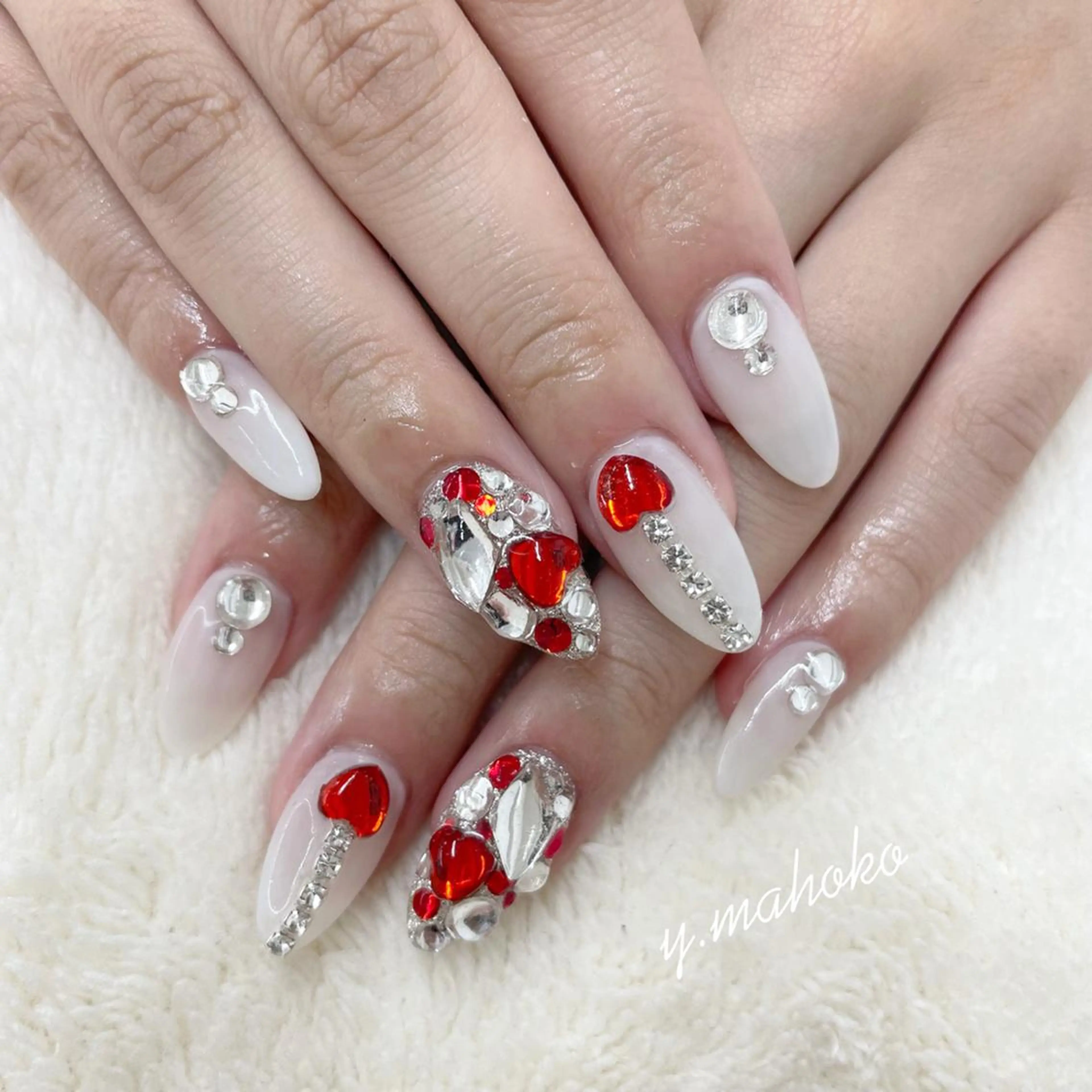 ネイル She nail studio 原宿所属・パラジェル有/ スカルプ/mahoのネイルデザイン