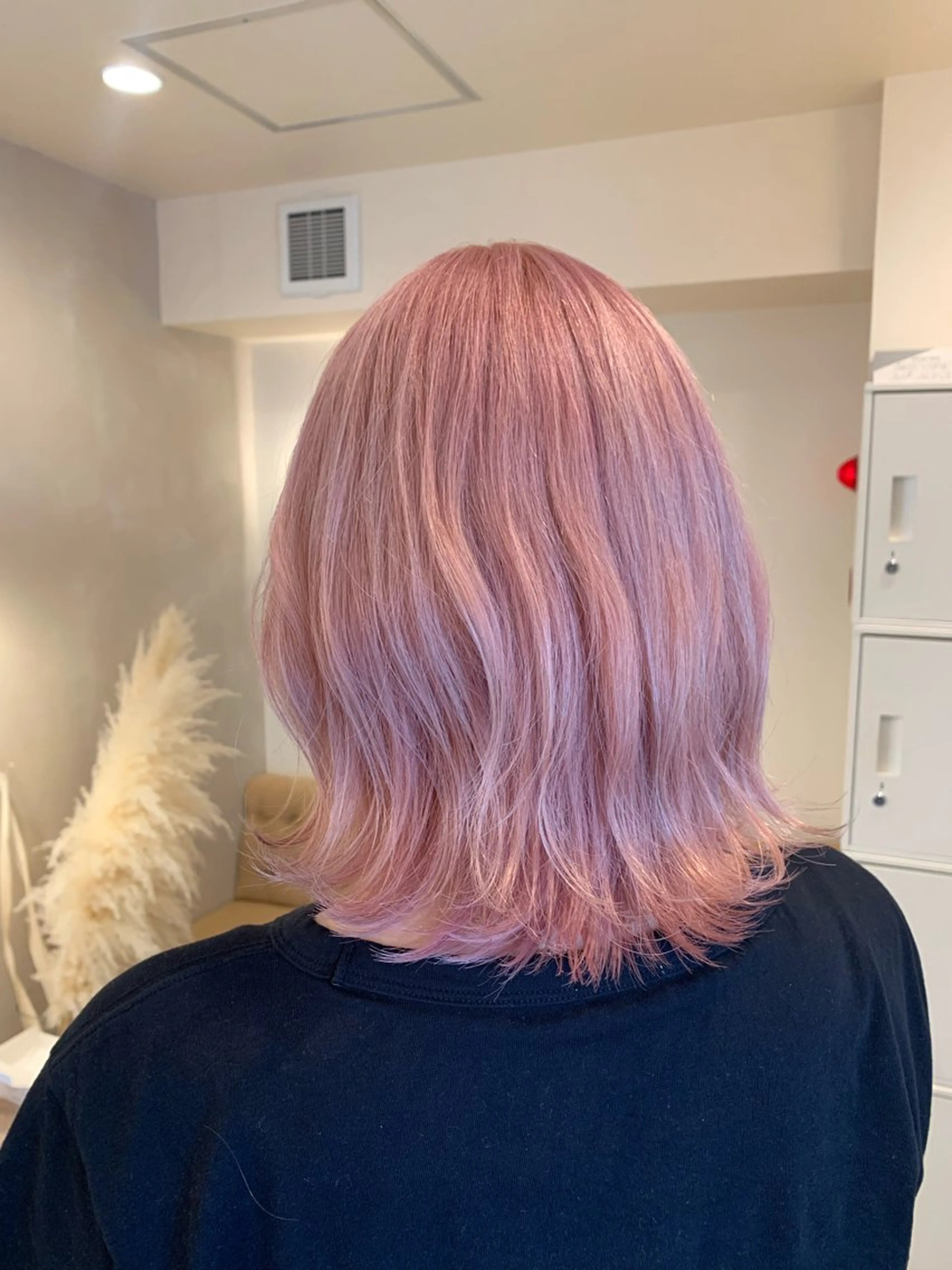 ミディアム カラー カット ヘアカラー 矢場町/ダブルカラー /レイヤー/アリサのヘアスタイル