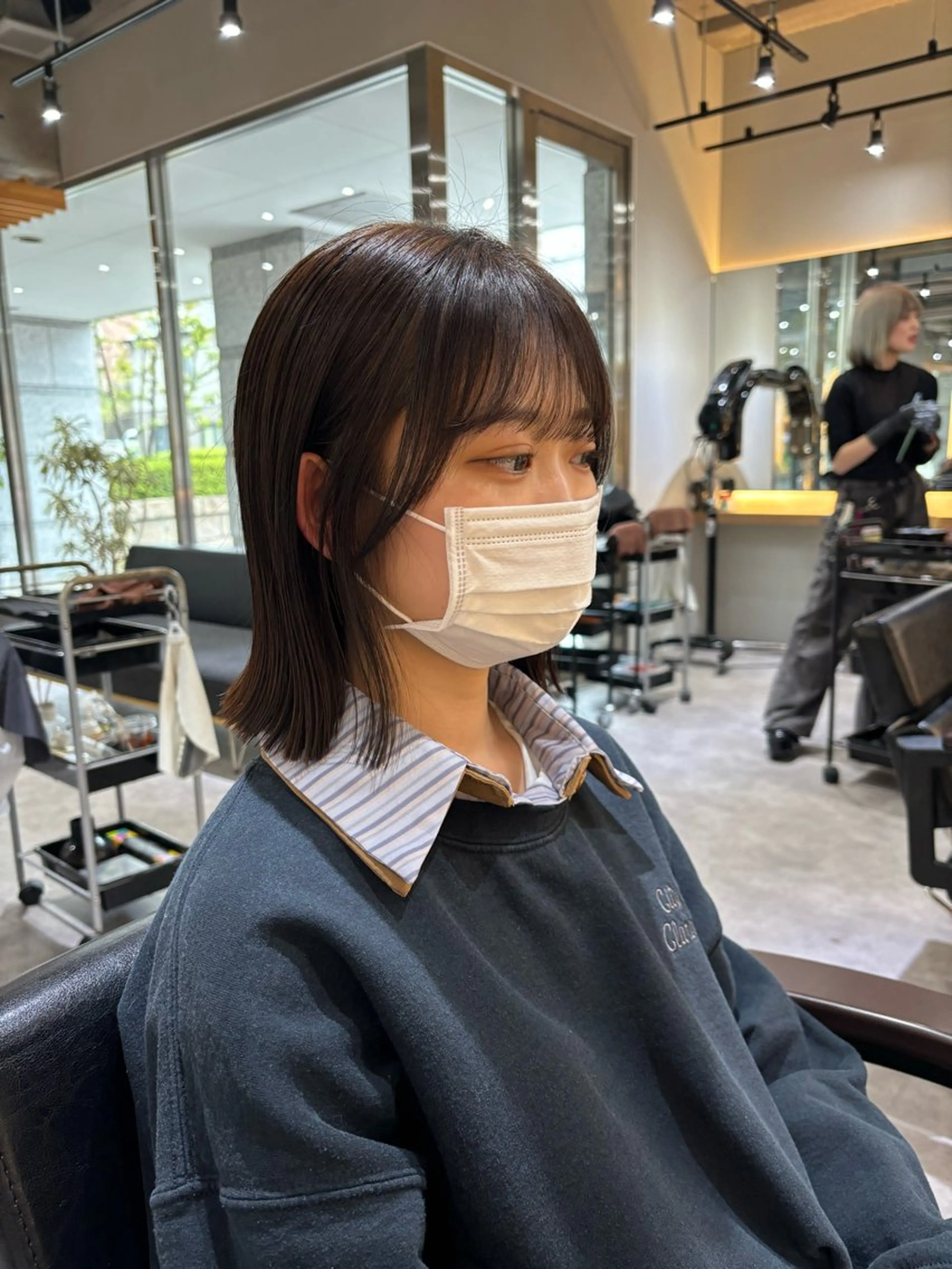 ショート カラー ボブ ボブヘアカット Rikapi❤️のヘアスタイル