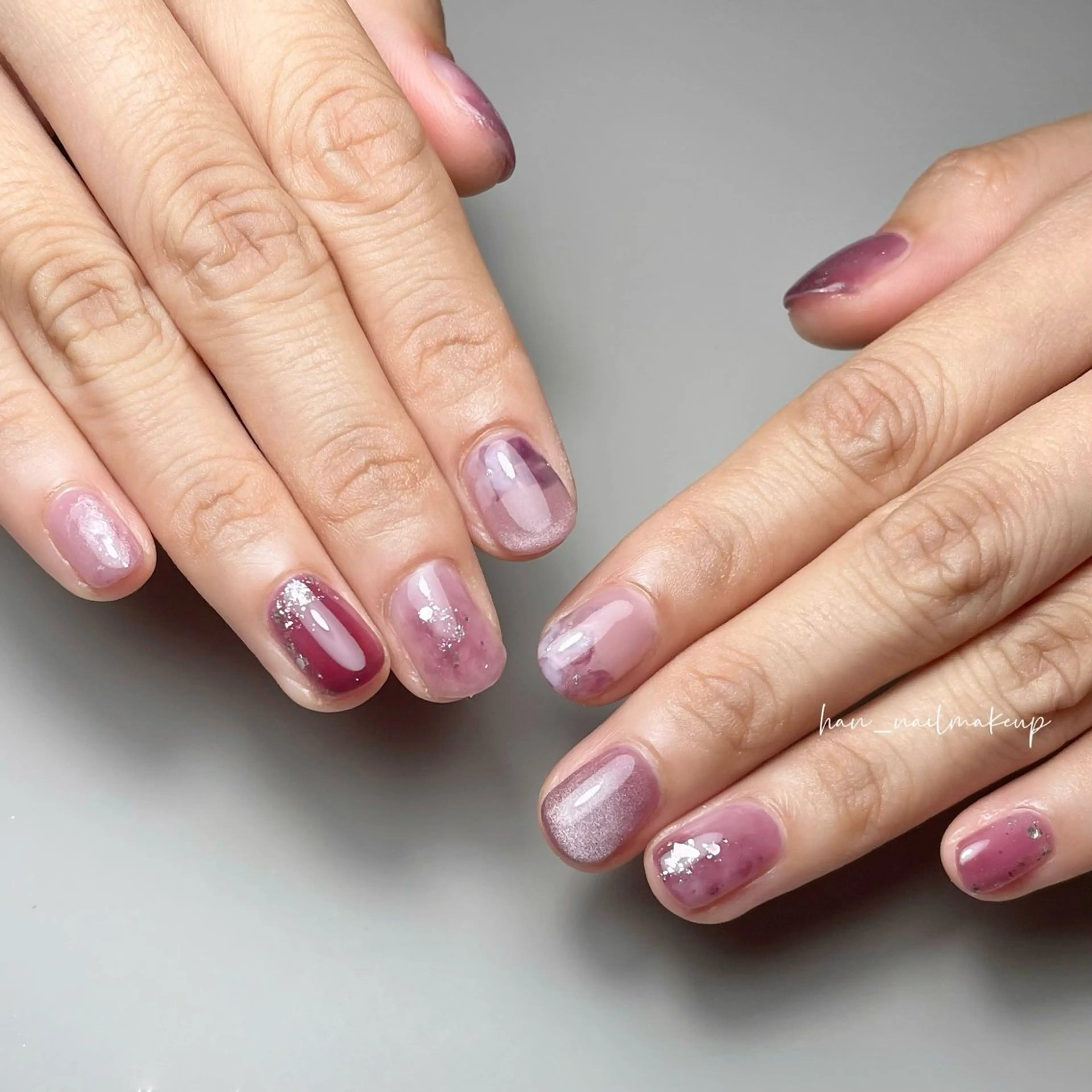 ネイル ハンドネイル Han Nail 【y&m】のネイルデザイン