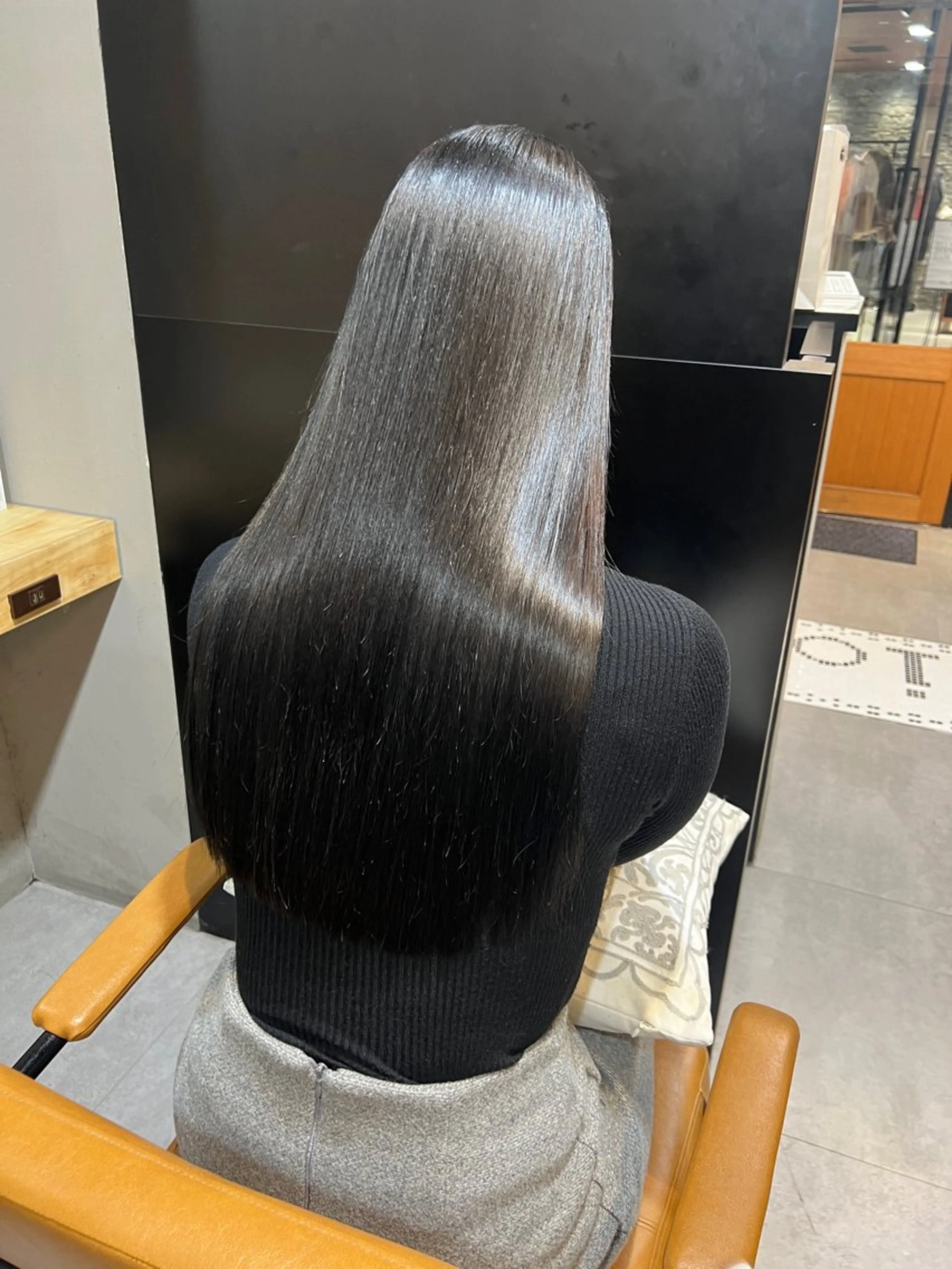 ロング カット 縮毛矯正 トリートメント ioe竹原 祐樹のヘアスタイル