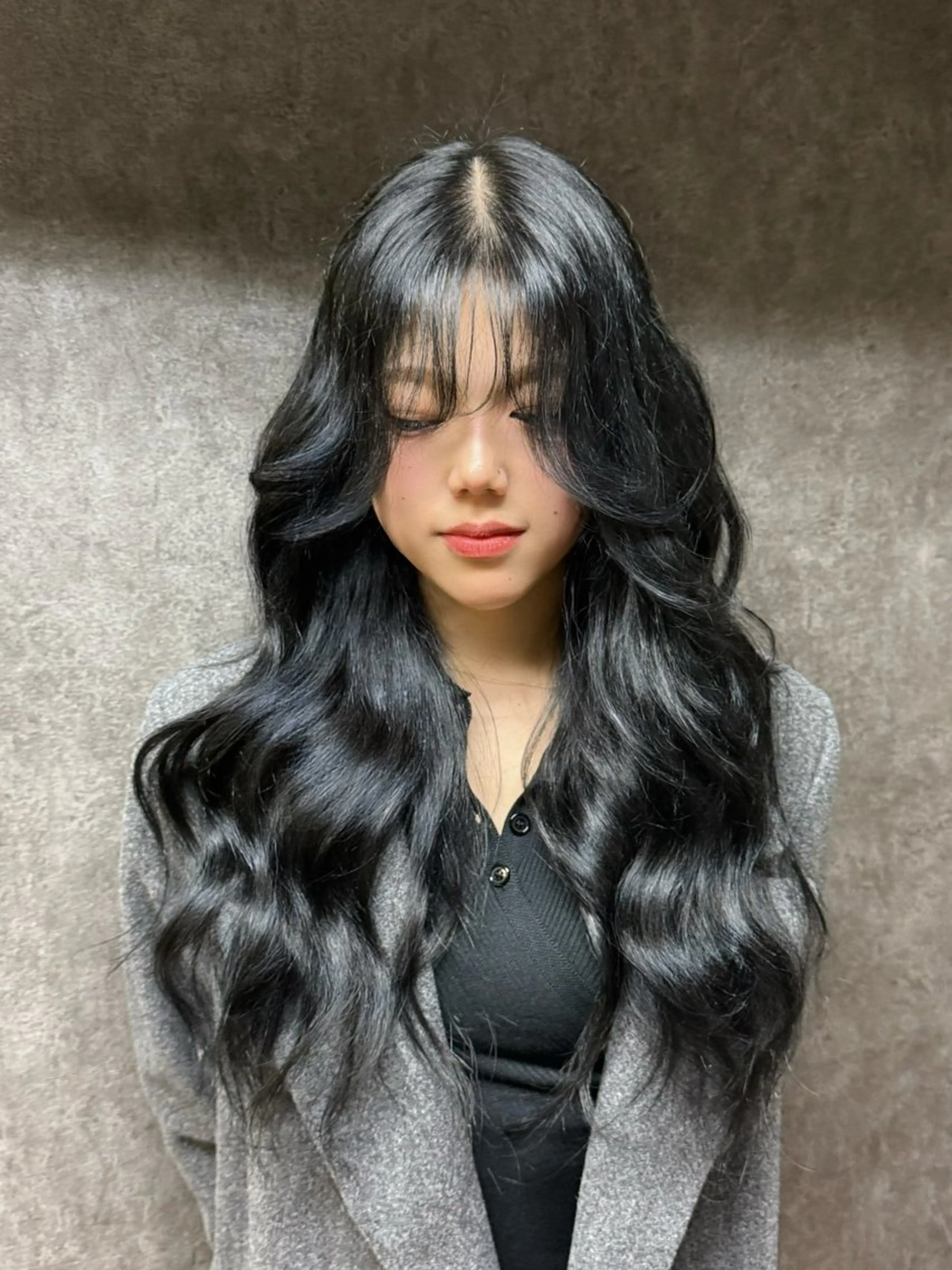 ロング カラー エクステ 🐺新宿manabu カットモデル募集中のヘアスタイル