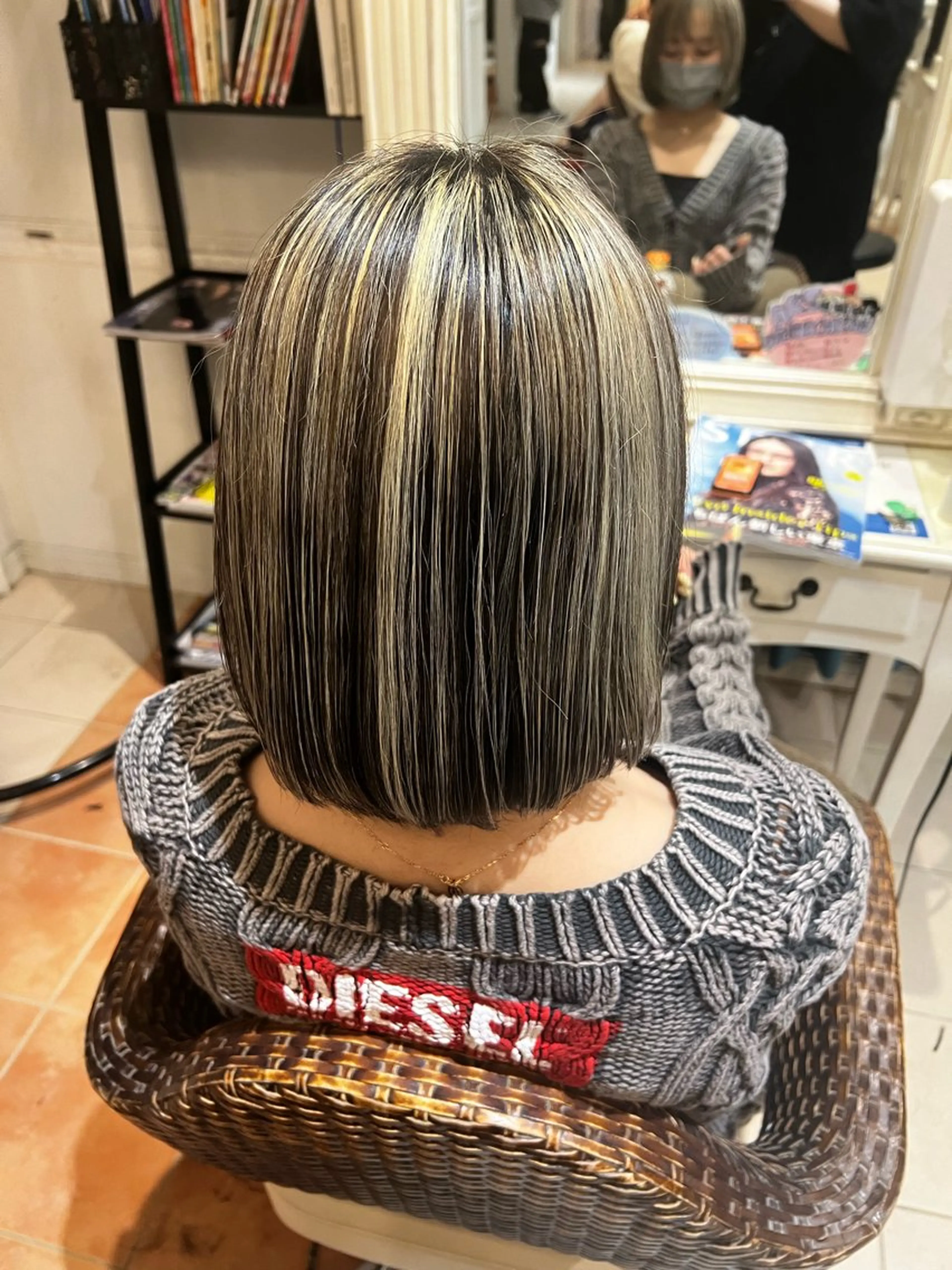 ショート ハイライト hairstudioars所属・撮影モデル募集中 内田勇人のヘアスタイル