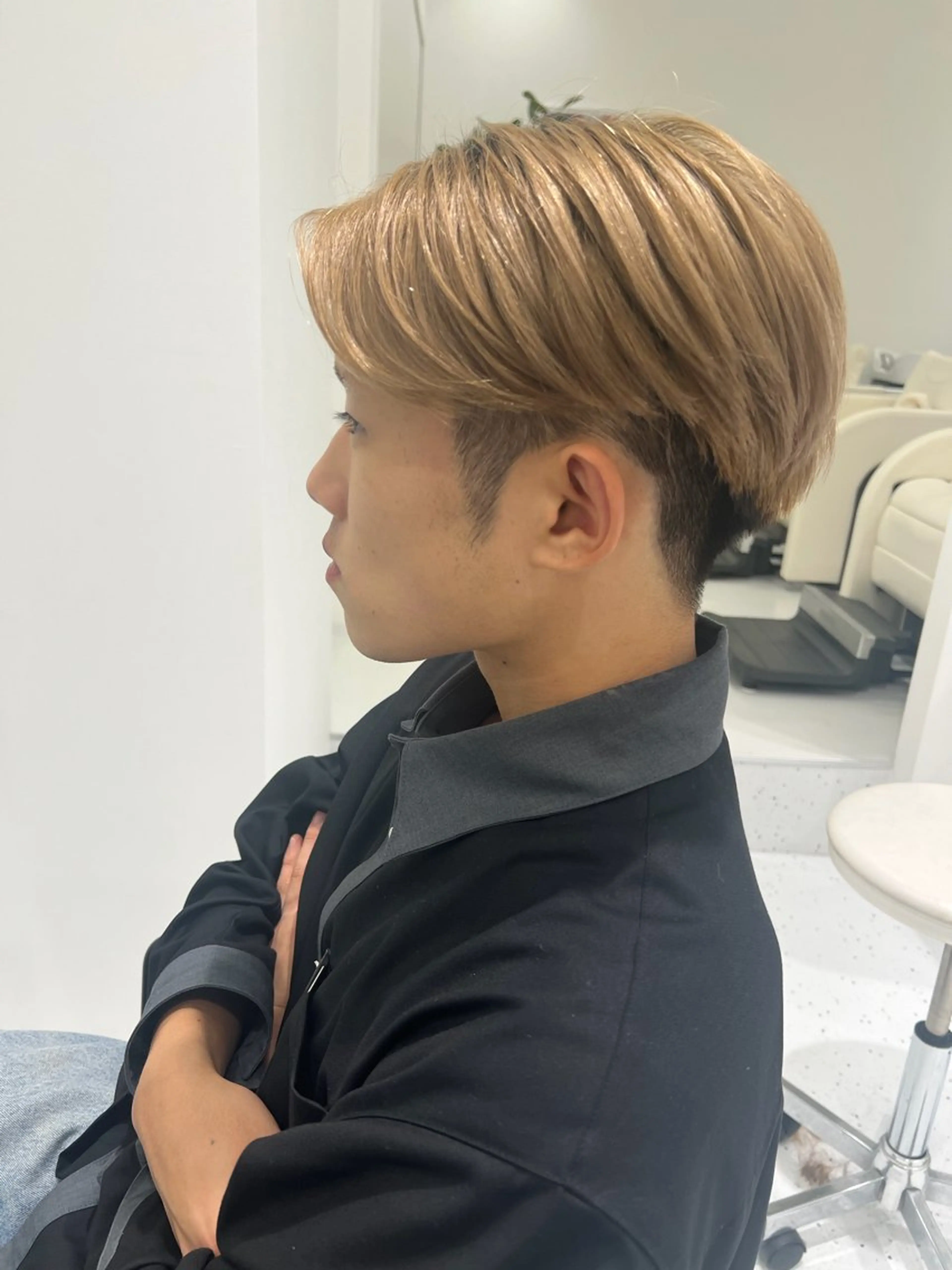 メンズ はらだ あゆのヘアスタイル