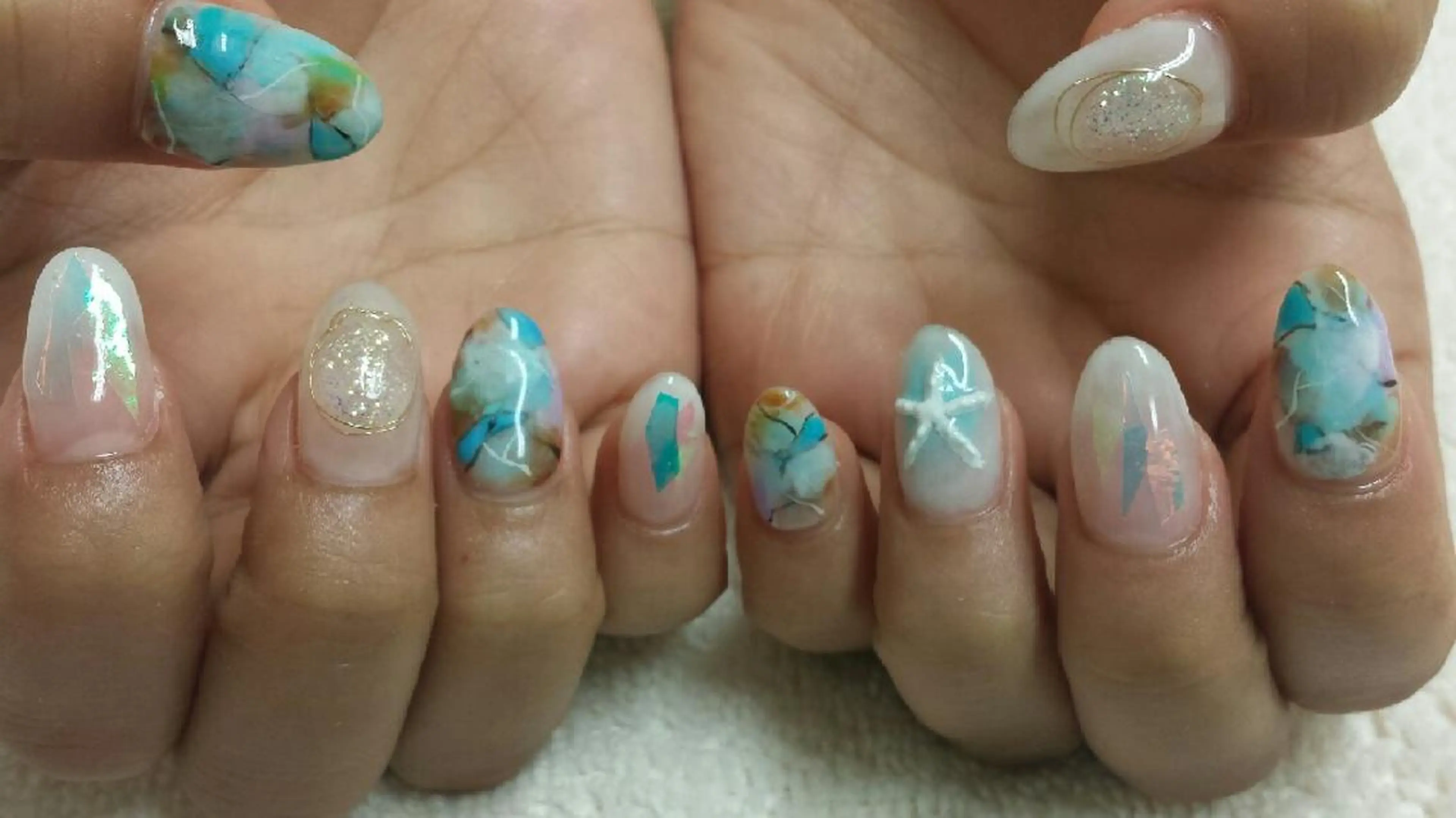 ネイル 河野ちえ (雑誌掲載サロン)のネイルデザイン