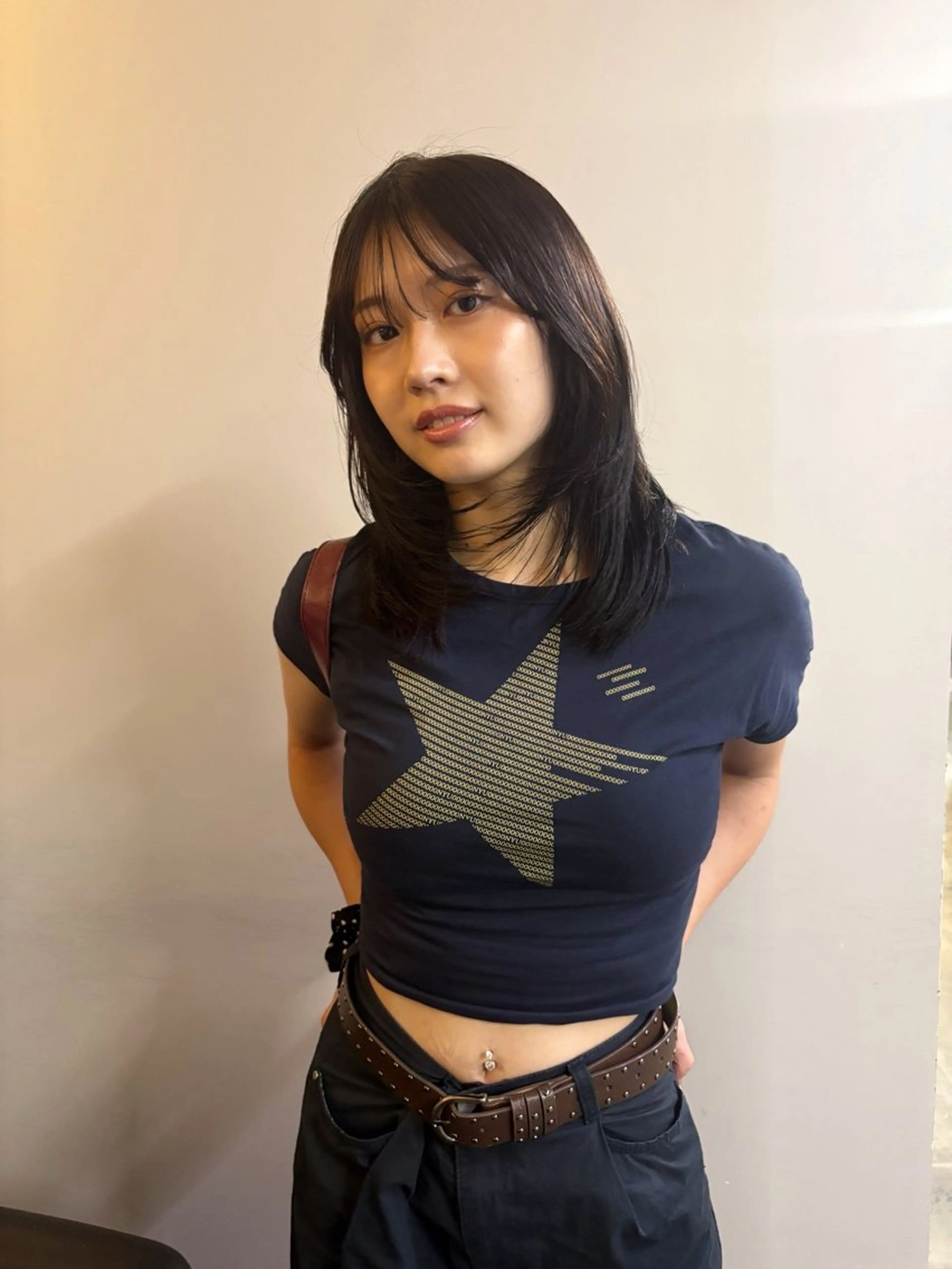 【ロングカットモデル➕4stepトリートメント】/レイヤー/顔周りレイヤー/毛先のカットのみでも大歓迎です✨🍑の写真