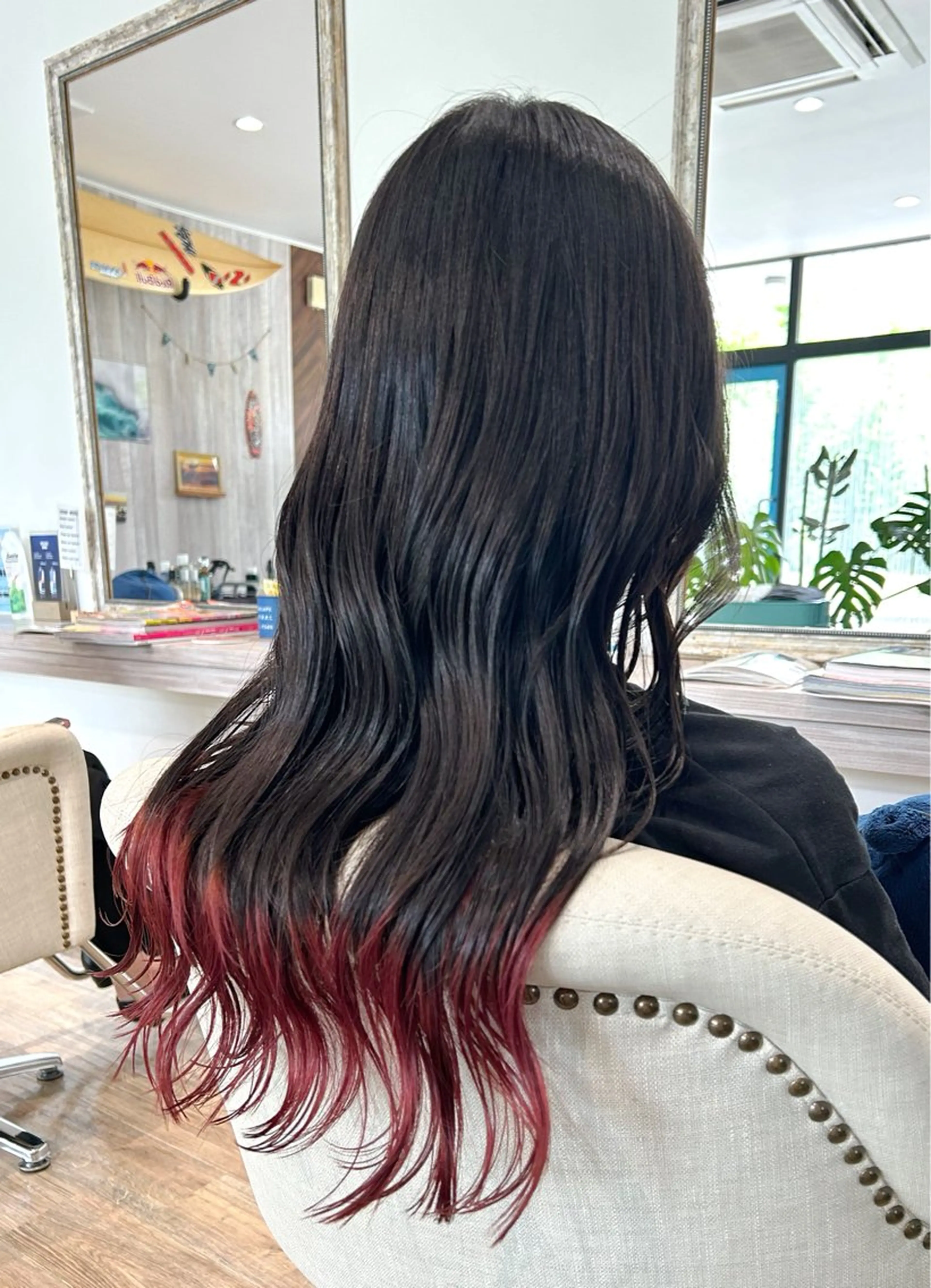 カラー キッズ ブリーチ ピンクカラー 学生 ヘアカラー KANALOA hair produce所属・水口 琴絵のヘアスタイル