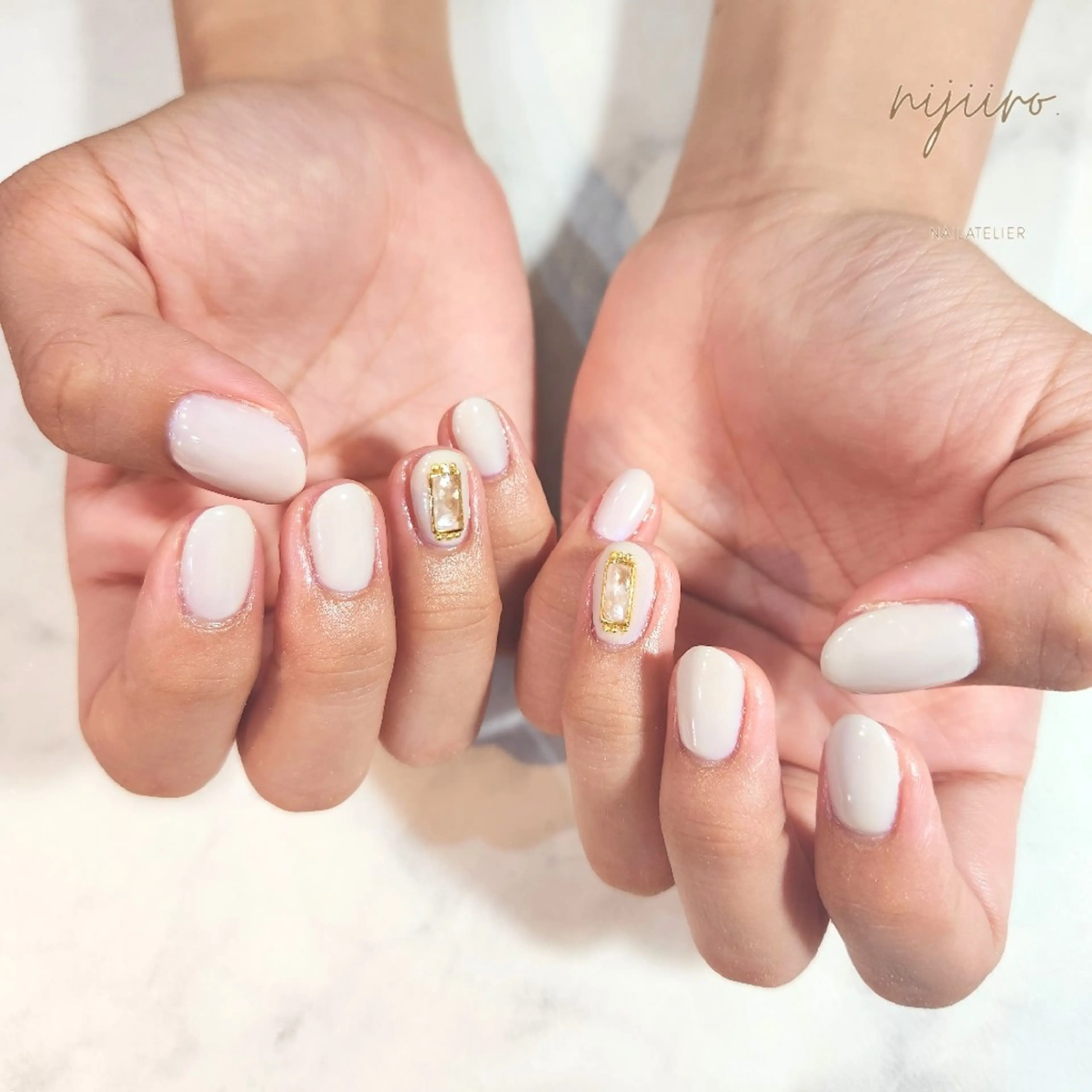 ネイル ハンドネイル nailatelier nijiiro.所属・nijiiro🌈 サトウのネイルデザイン