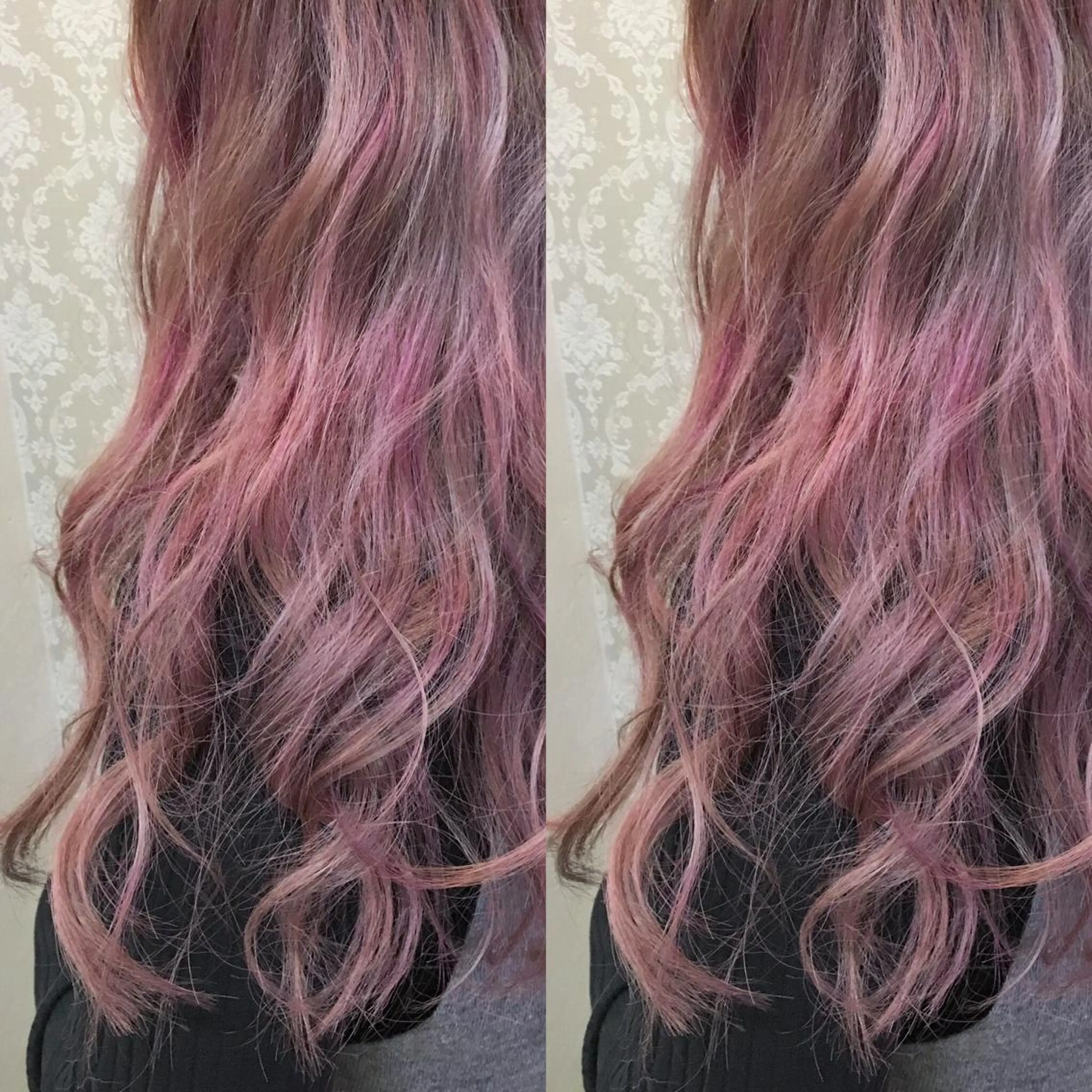 カラー ハイトーンカラー ピンクカラー ササキ トモシのヘアスタイル