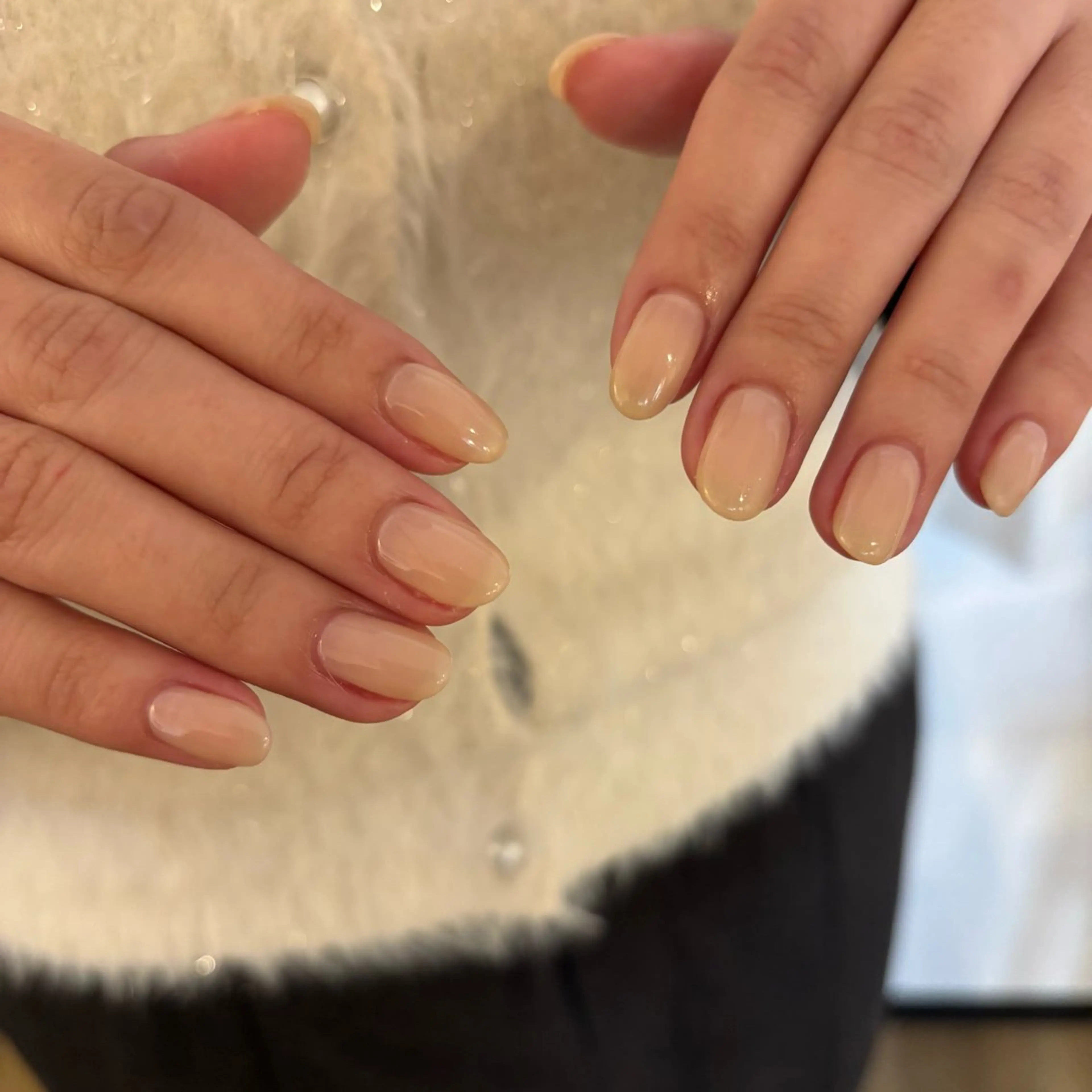 ネイル オフィスネイル ワンカラーネイル シンプルネイル ハンドネイル ikoi Raraのネイルデザイン