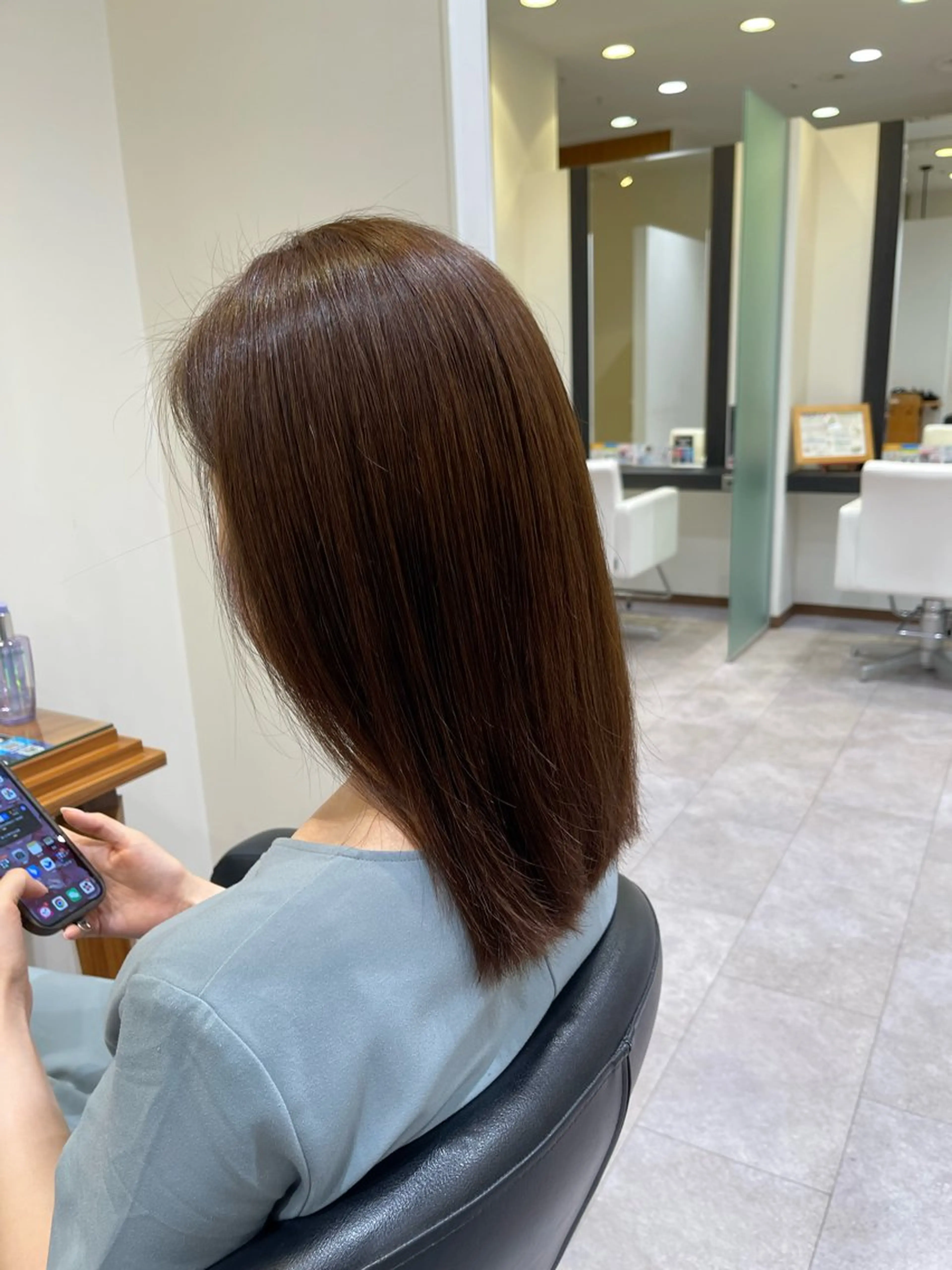 ミディアム カラー ✂︎髪質改善・ Yuitoのヘアスタイル