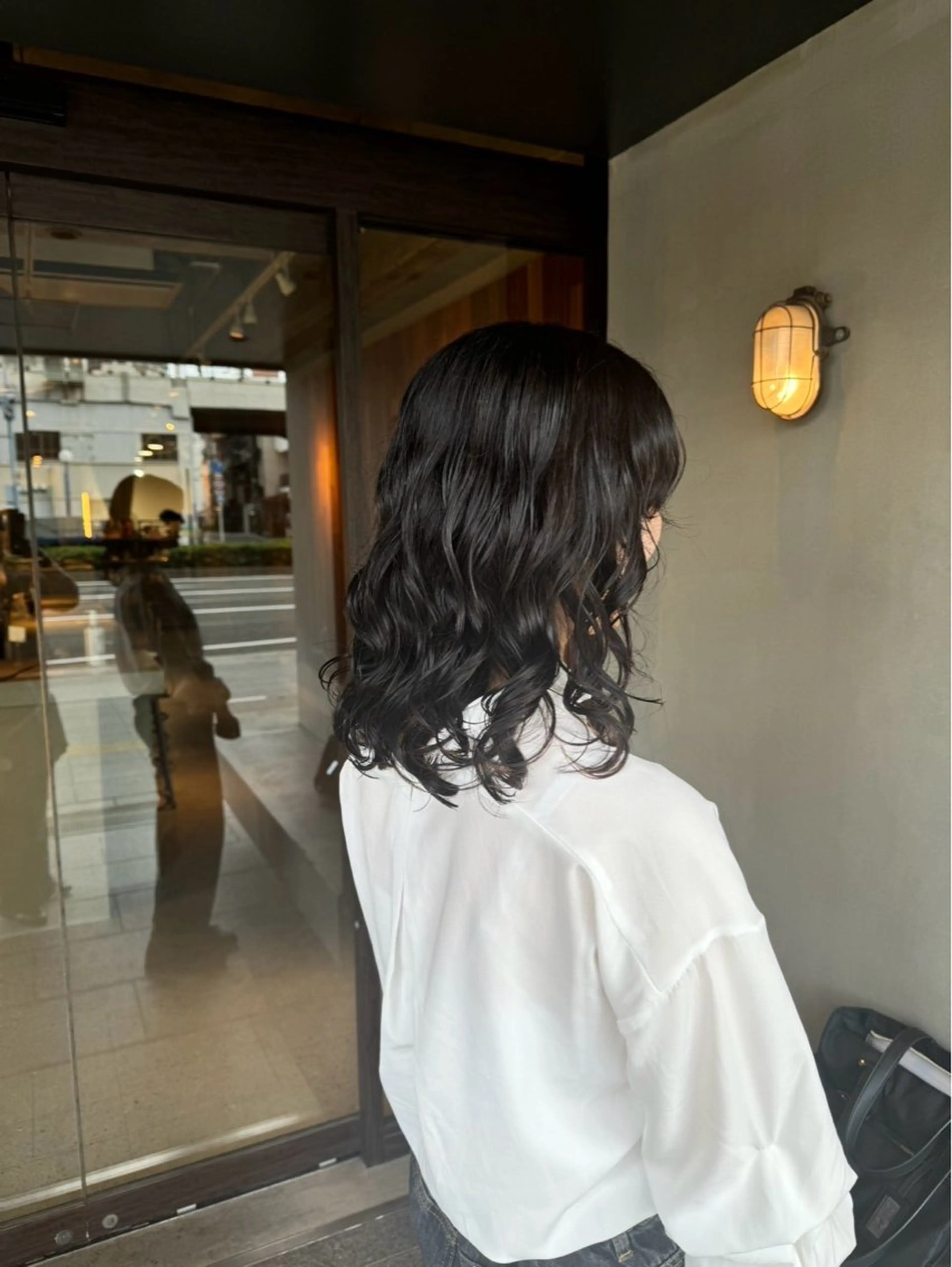 セミロング バレイヤージュモデル 小林匠❤️‍🔥のヘアスタイル