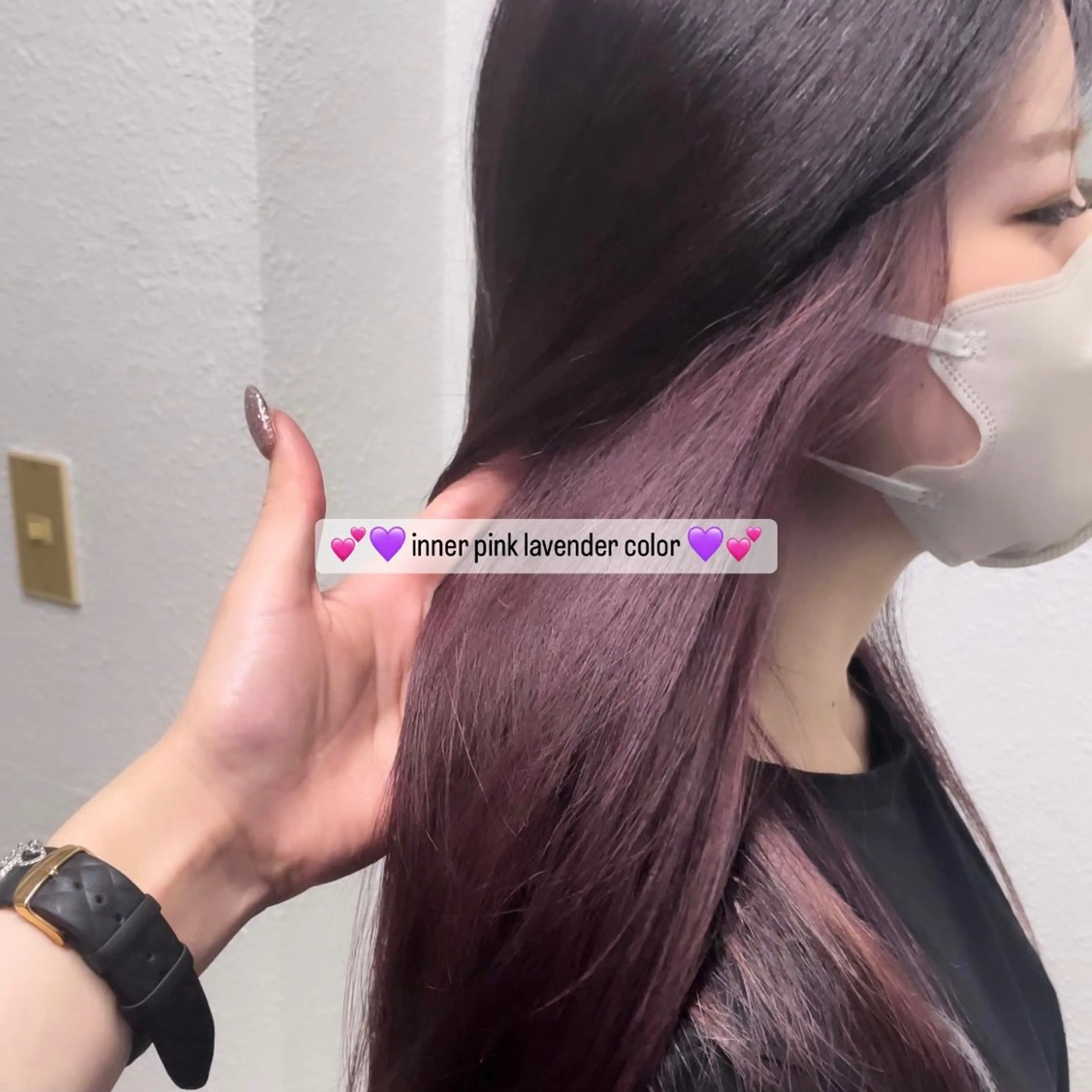 ロング カラー 𝐑𝐢𝐤𝐚 ໒꒱♡のヘアスタイル
