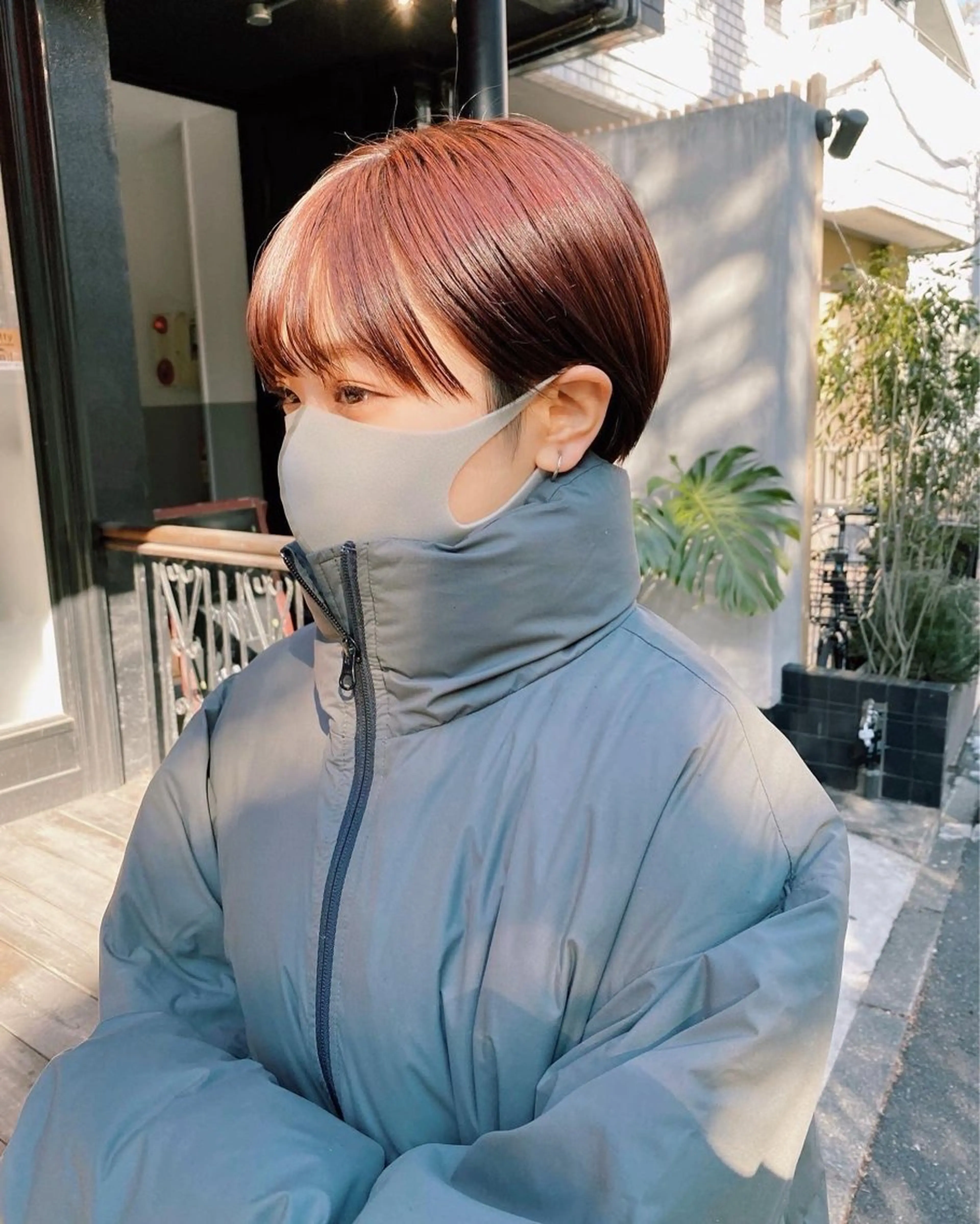 ショート カラー カット ヘアカラー トリートメント IVORY.所属・🟩白髪ぼかし/ボブ /ショートヘア/大司のヘアスタイル