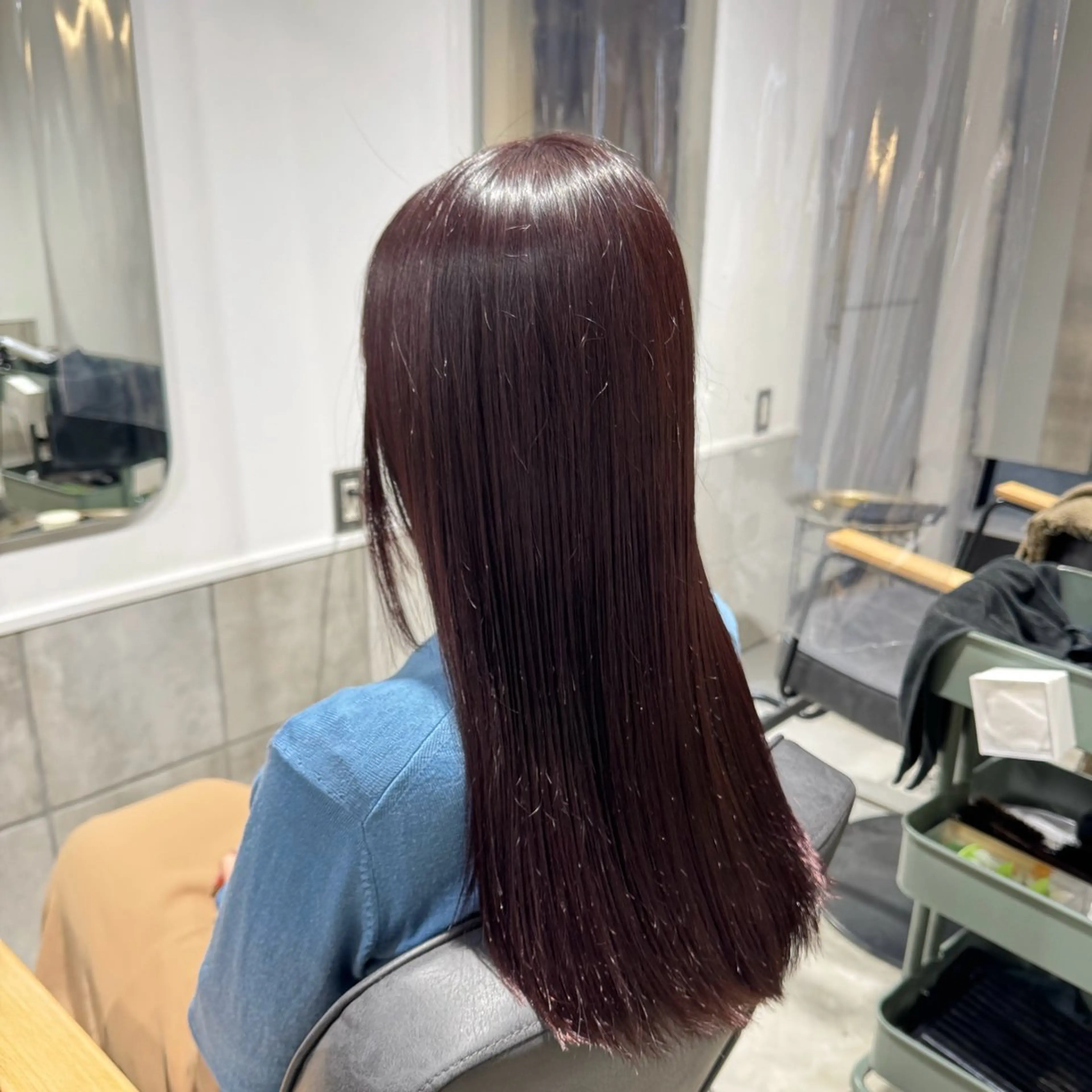 ロング わださこ ひなこのヘアスタイル