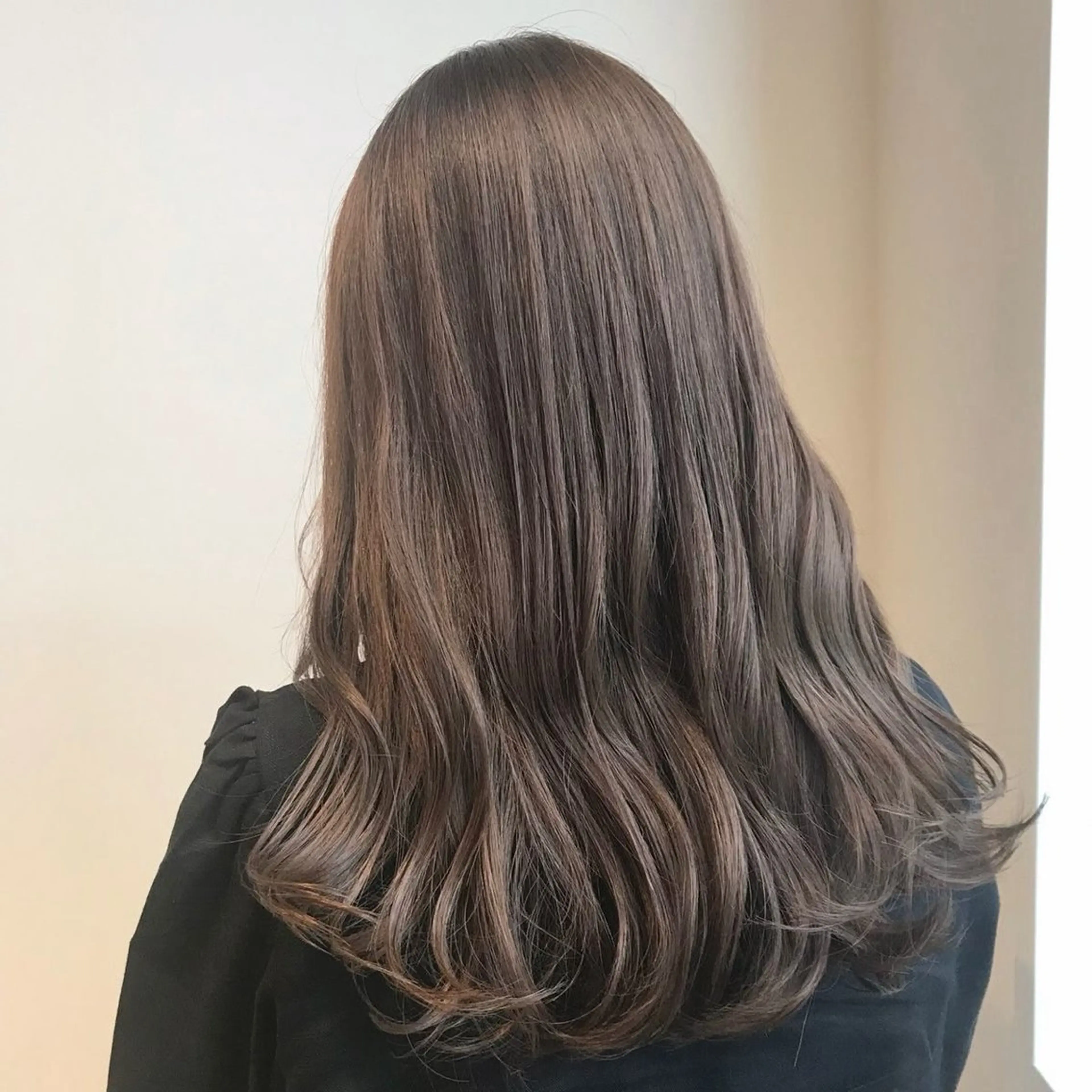 ロング カラー ヘアカラー クニサダ トウアのヘアスタイル