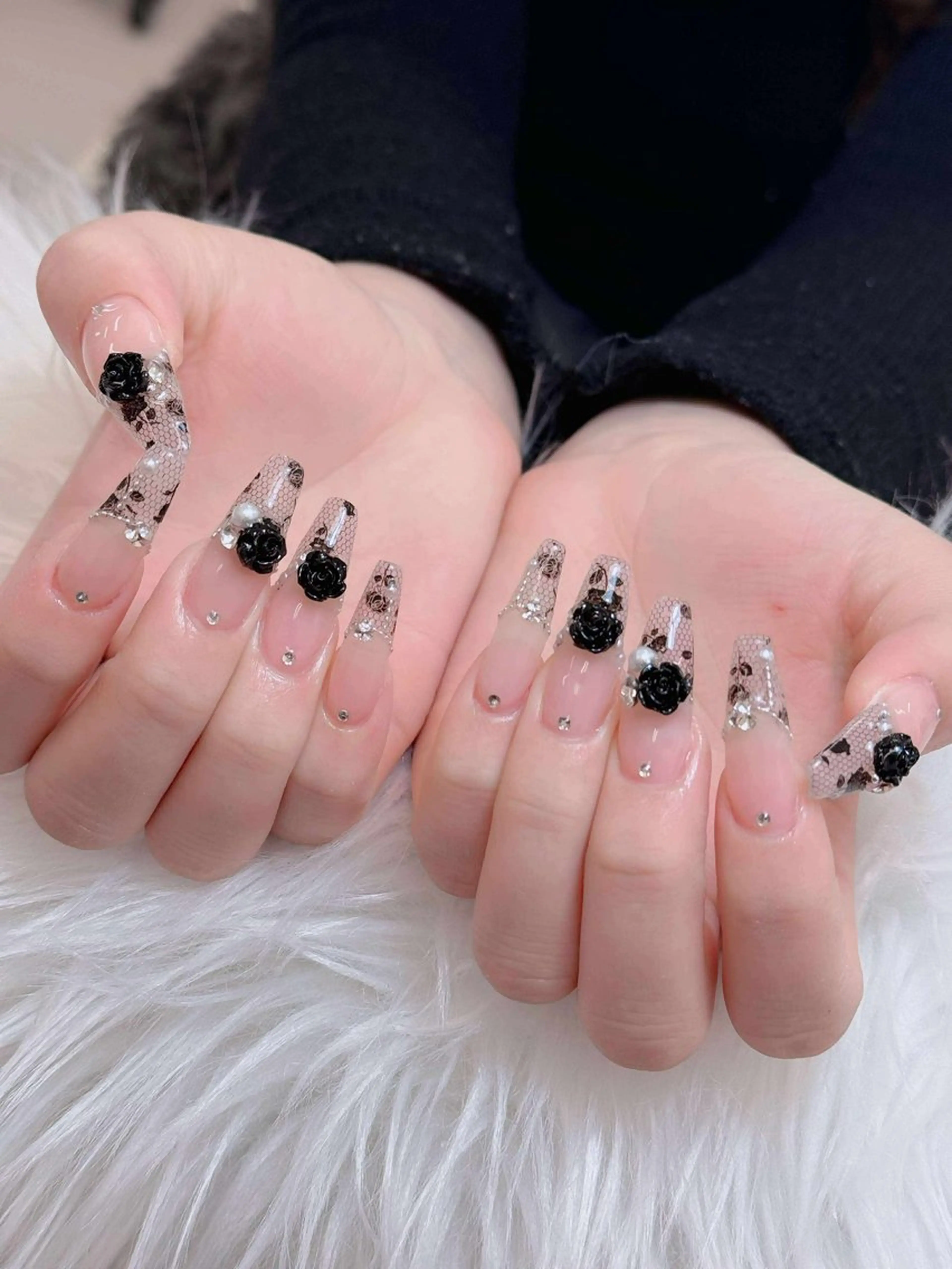 ネイル オーロラネイル チークネイル フットネイル フレンチネイル 韓国ネイル ハンドネイル Lumi Nailのネイルデザイン