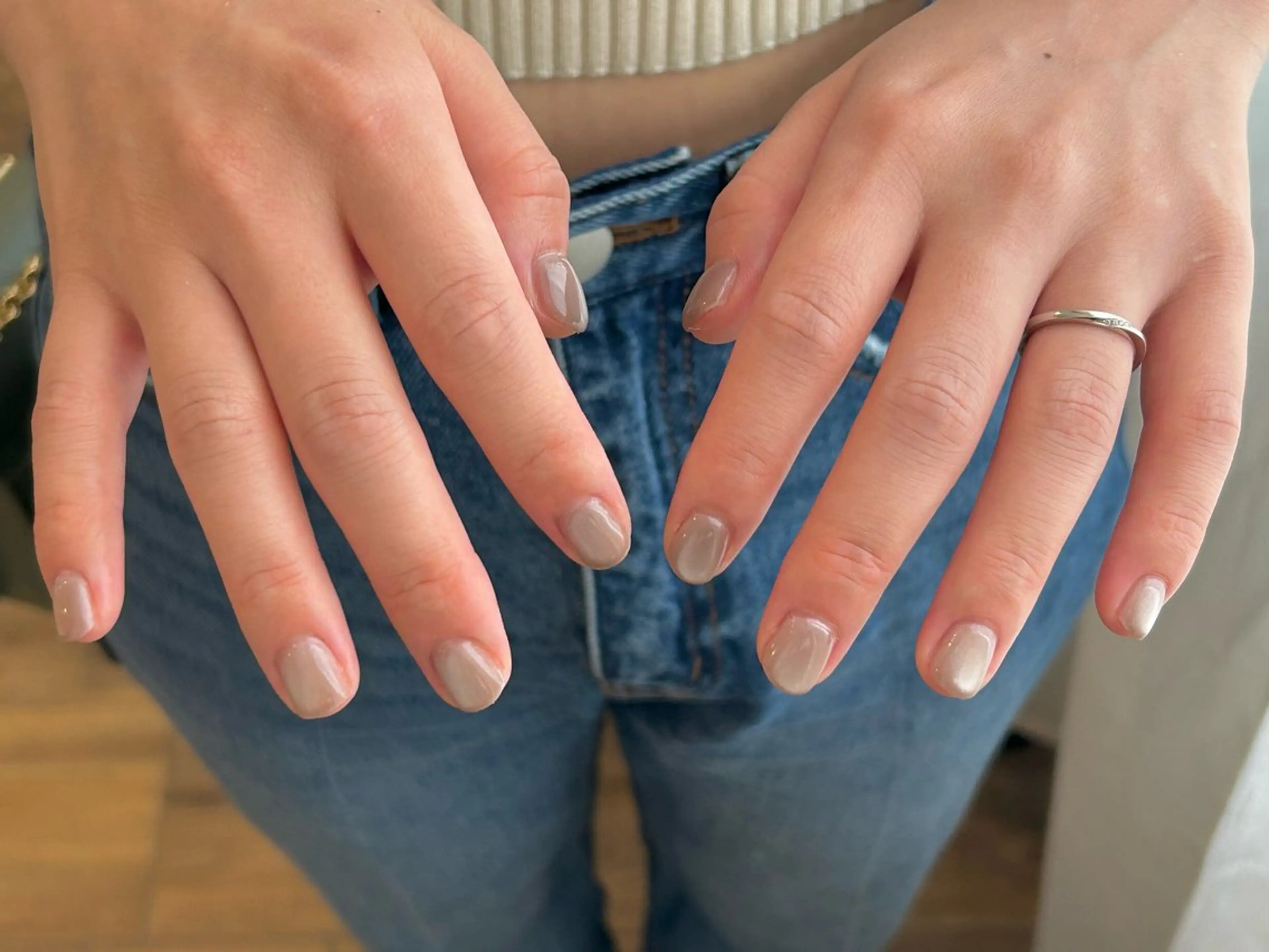 ネイル マグネットネイル ハンドネイル nails Mintia ～esaka～所属・松本 麻子のネイルデザイン