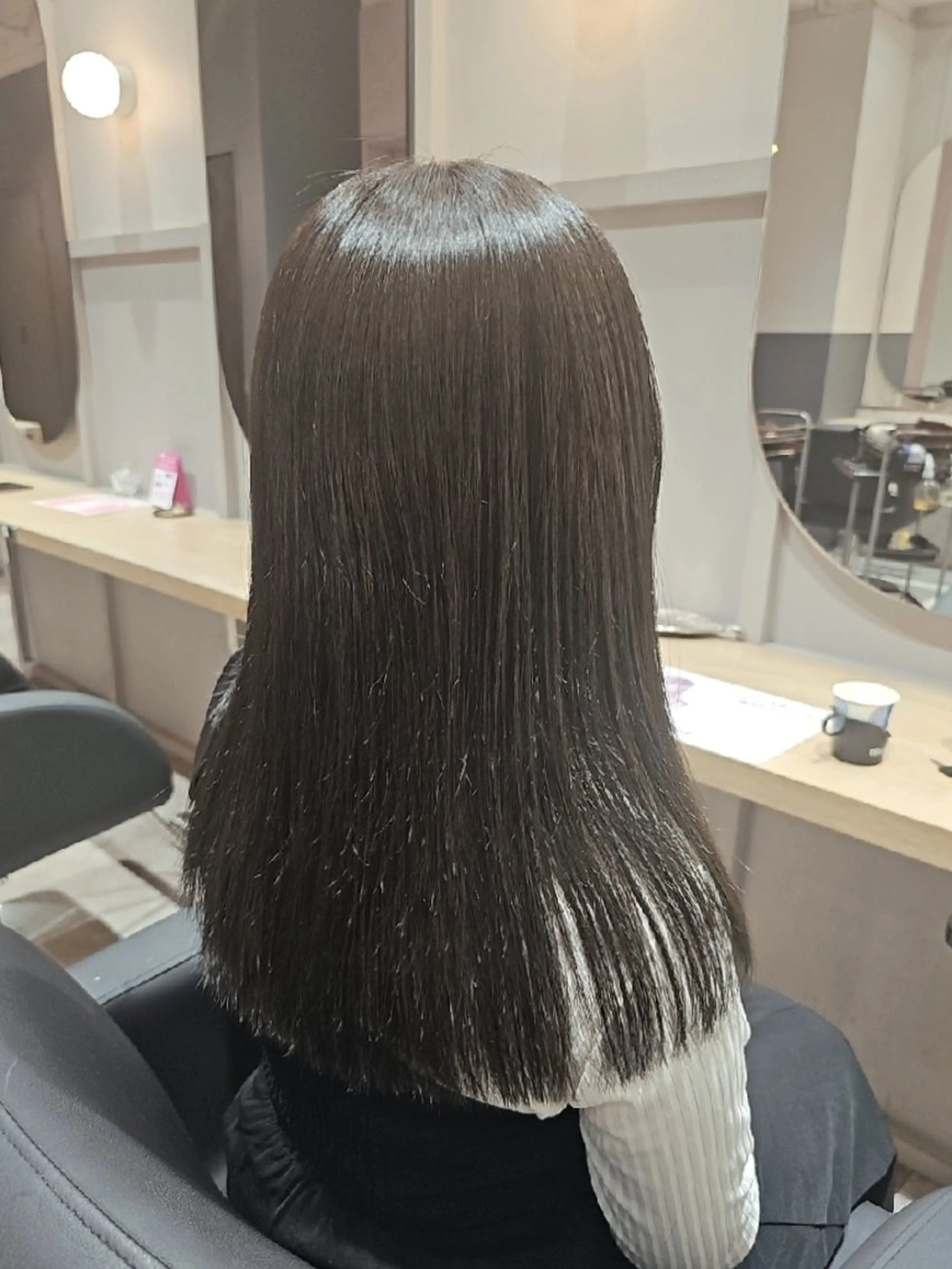ロング カラー グレージュ オリーブグレージュ オリーブグレー カット ヘアカラー 🍀☘️阿部 誉叶☘️🍀のヘアスタイル