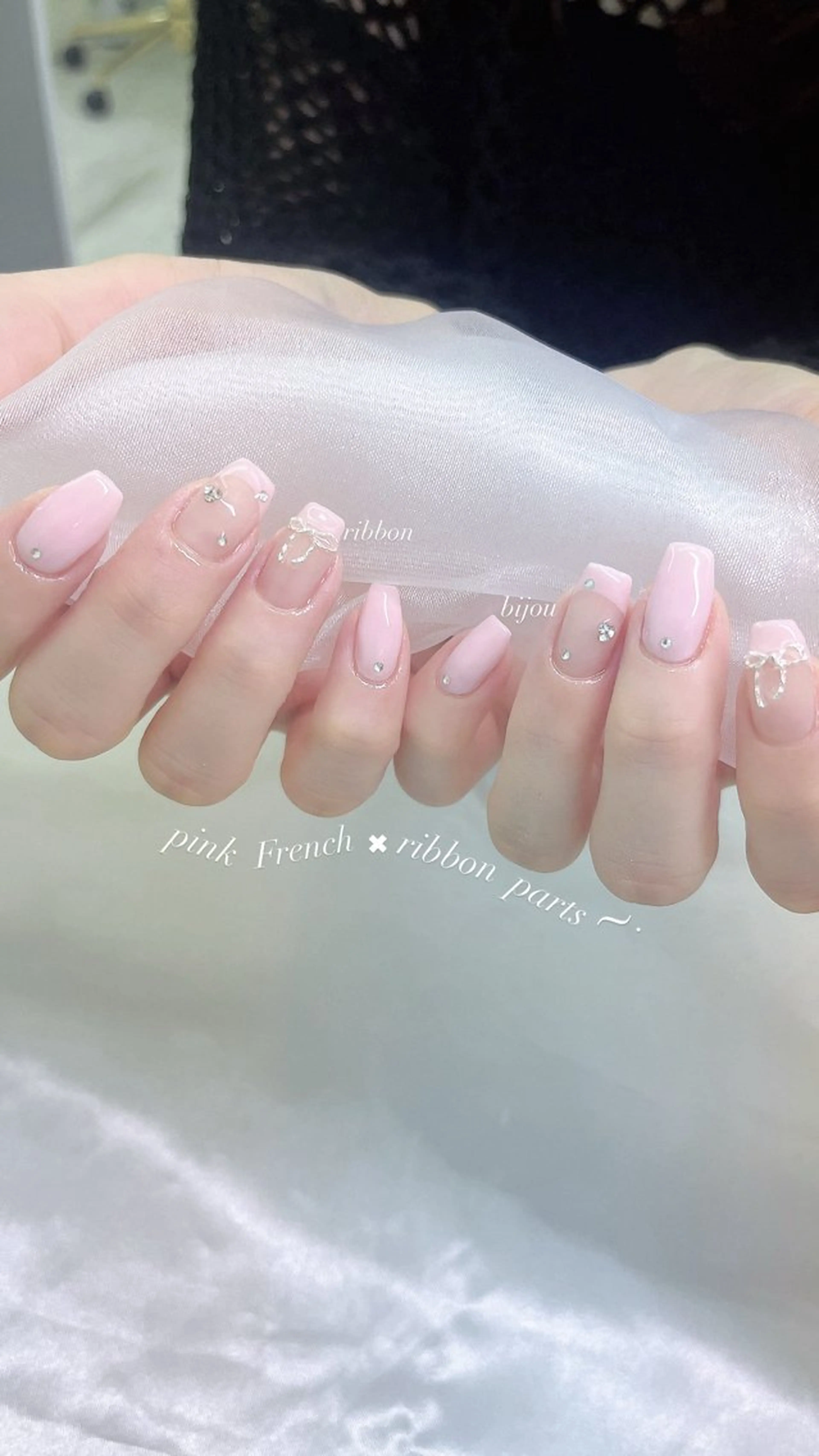 ネイル 岐阜・ワンホンネイル はんな🧡🐻‍❄️のネイルデザイン