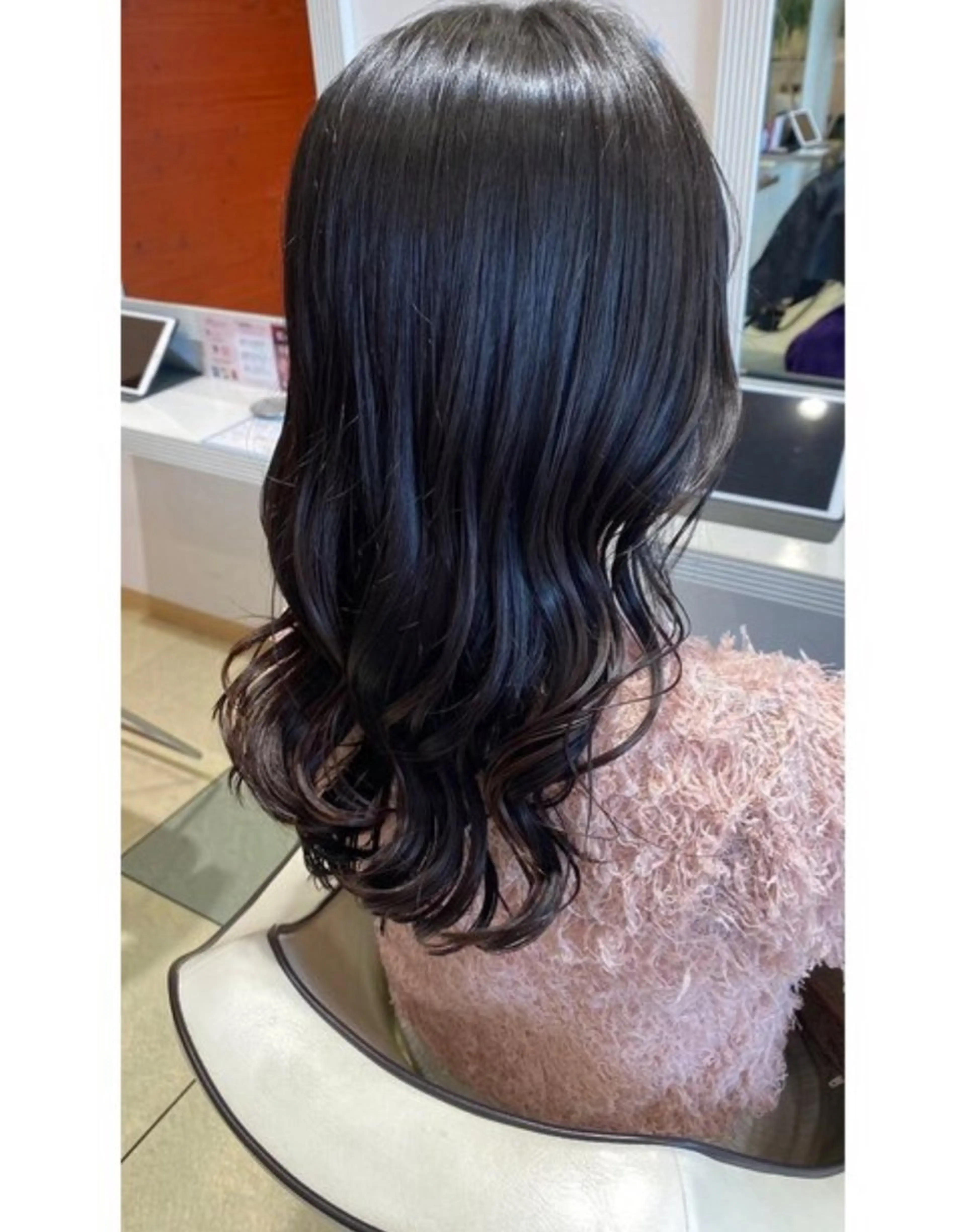 ロング カラー 透明感カラー/ くびれヘア/ユウユのヘアスタイル