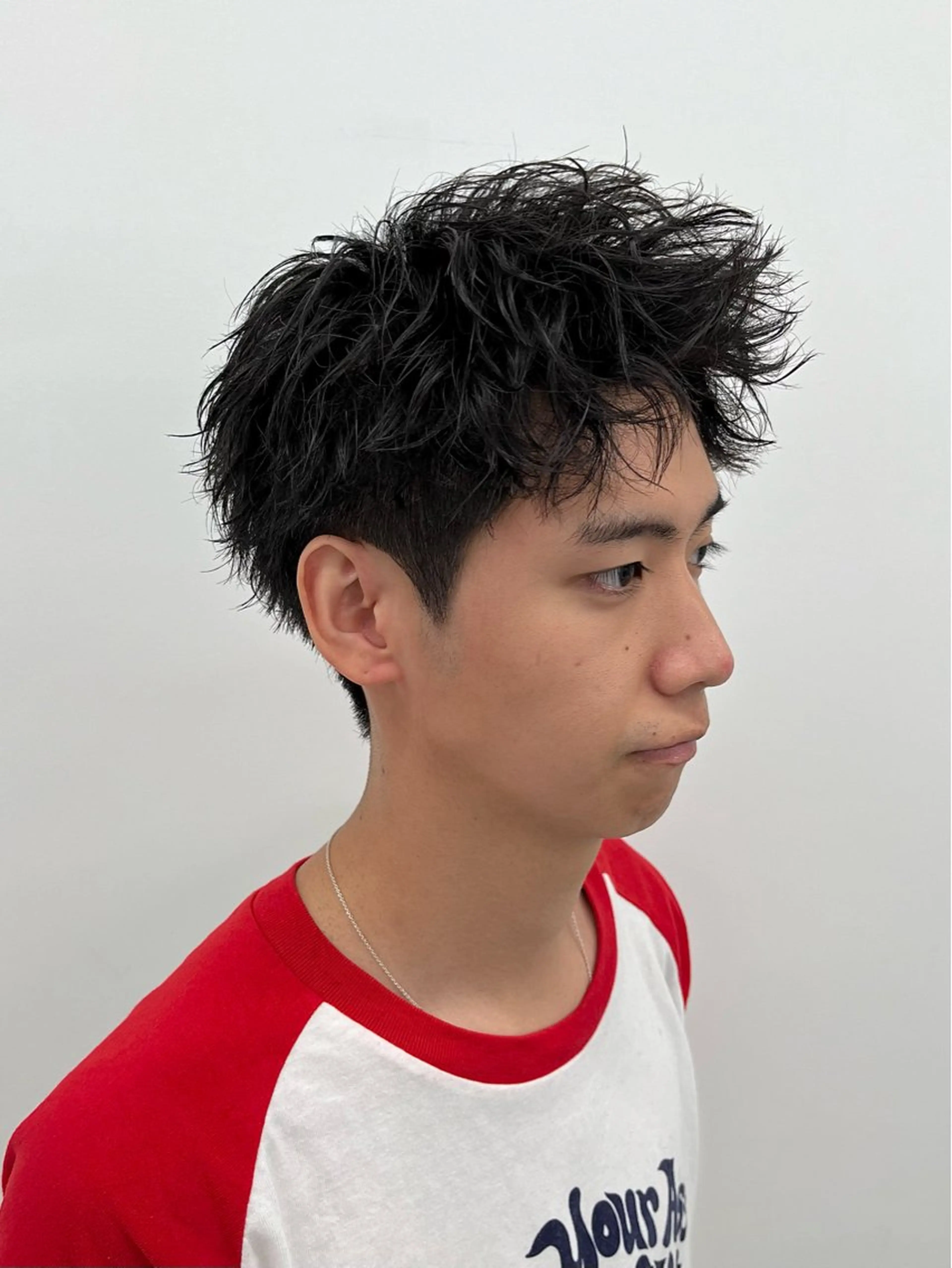 ショート パーマ メンズ 🏆メンズヘア特化 🥇代表りんぺーのヘアスタイル