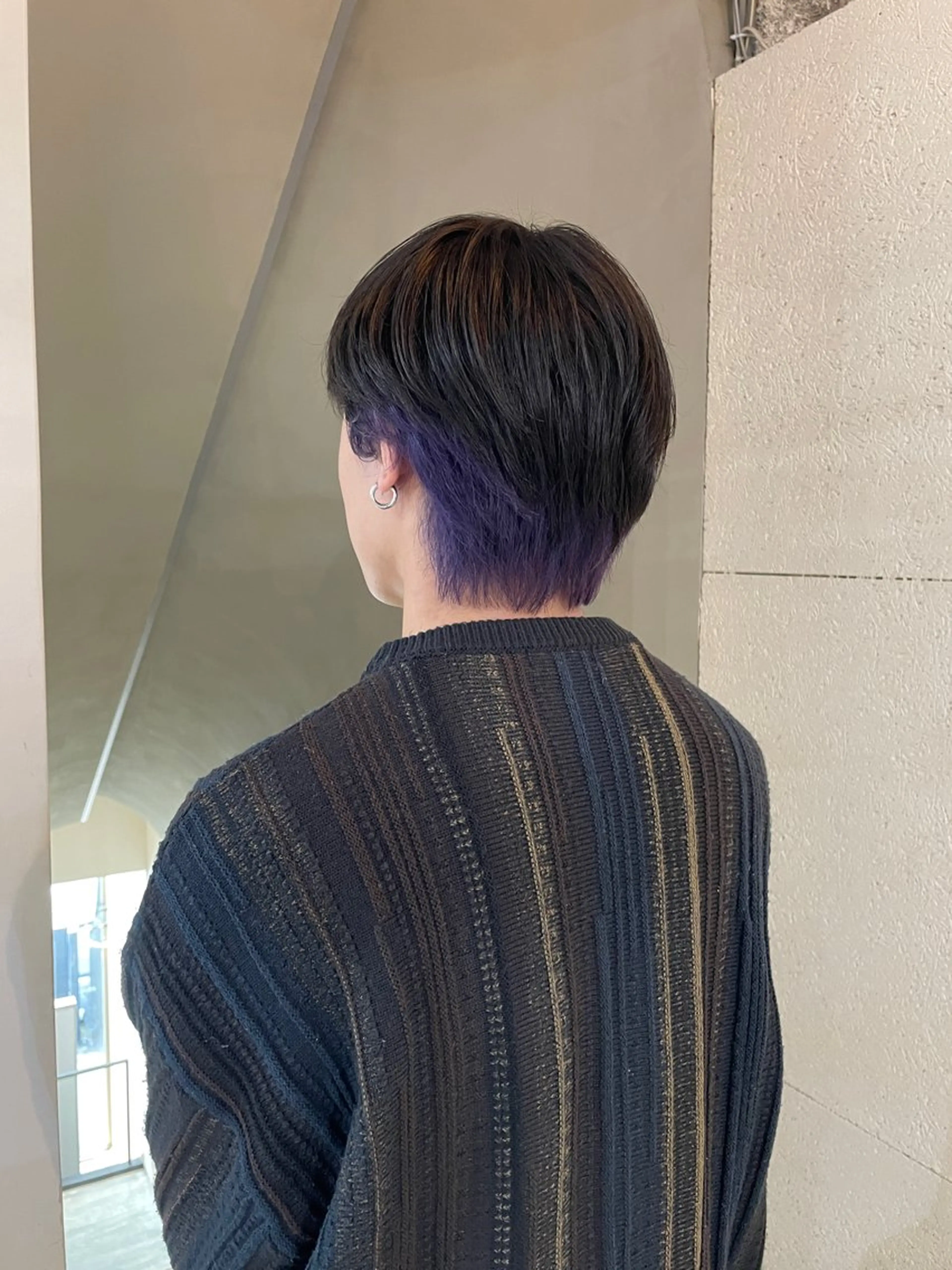 カラー メンズ ヘアカラー シイナ /札幌美容師のヘアスタイル