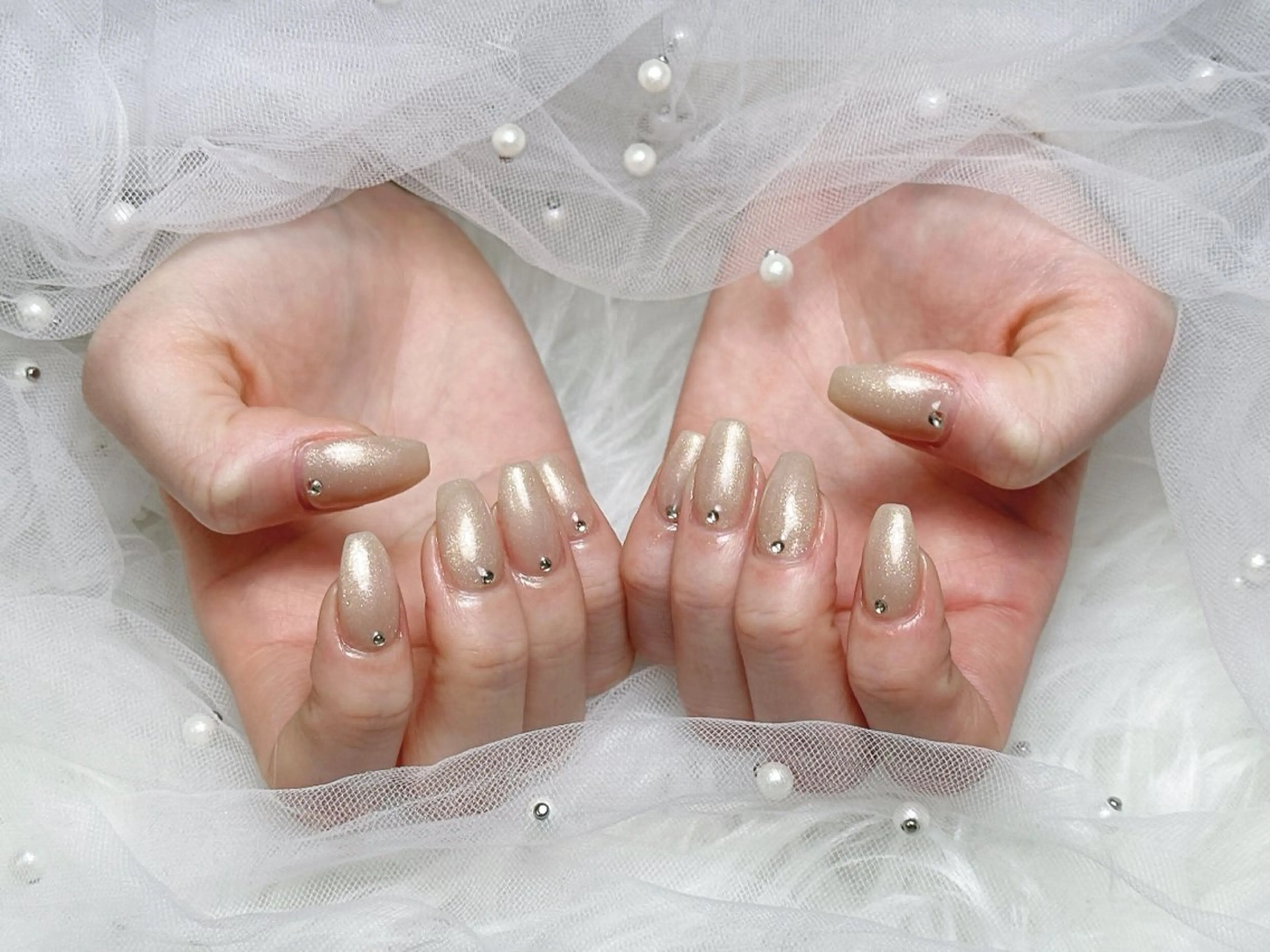 ネイル ハンドネイル 【Eclat ｴｸﾗ】nail＆beauty所属・Eclat〔ｴｸﾗ〕 MOEKA𝜗𝜚*のネイルデザイン