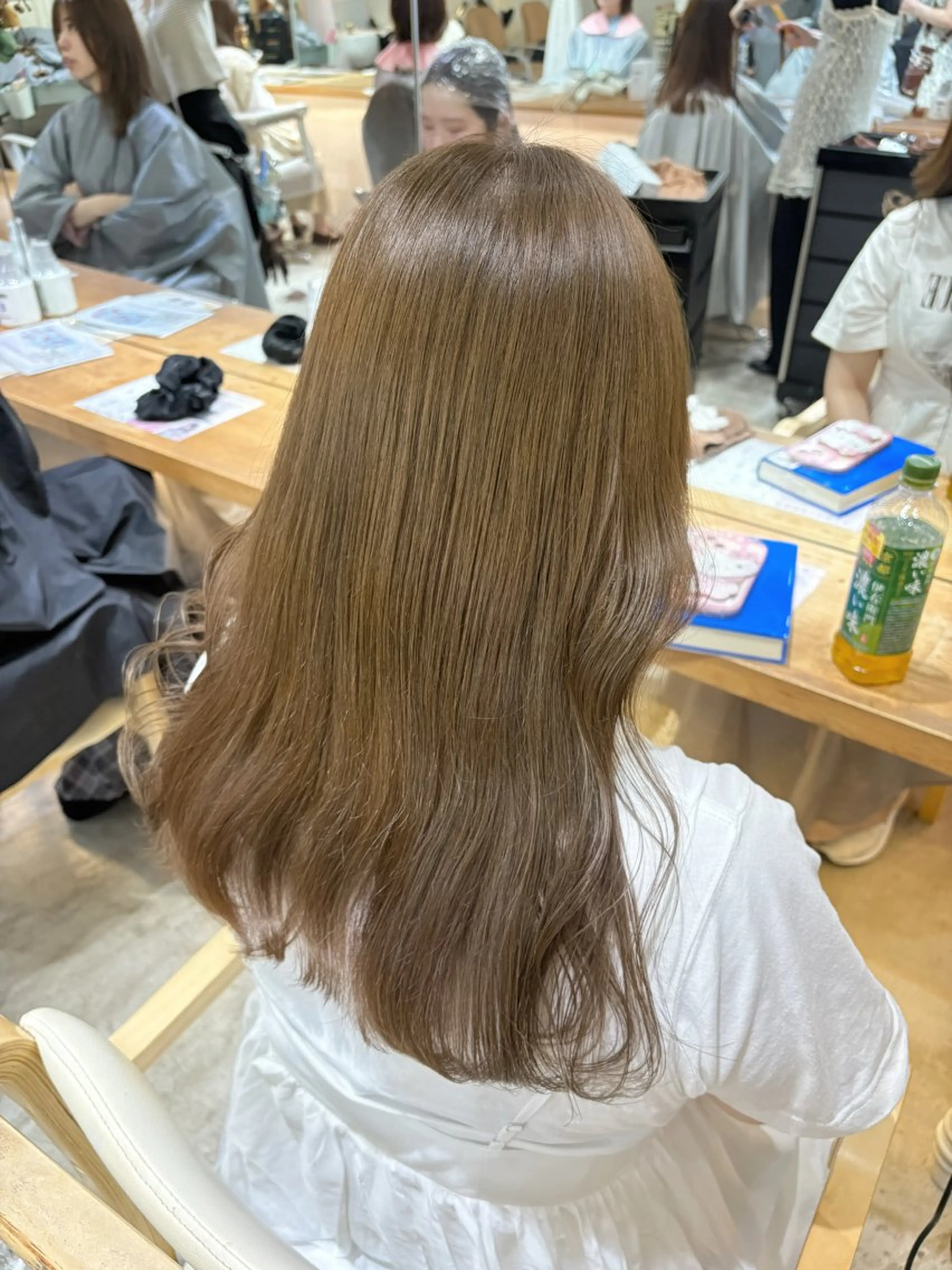 ミディアム ヘアカラー トリートメント 梅田 /透明感カラー 🤍narumiのヘアスタイル