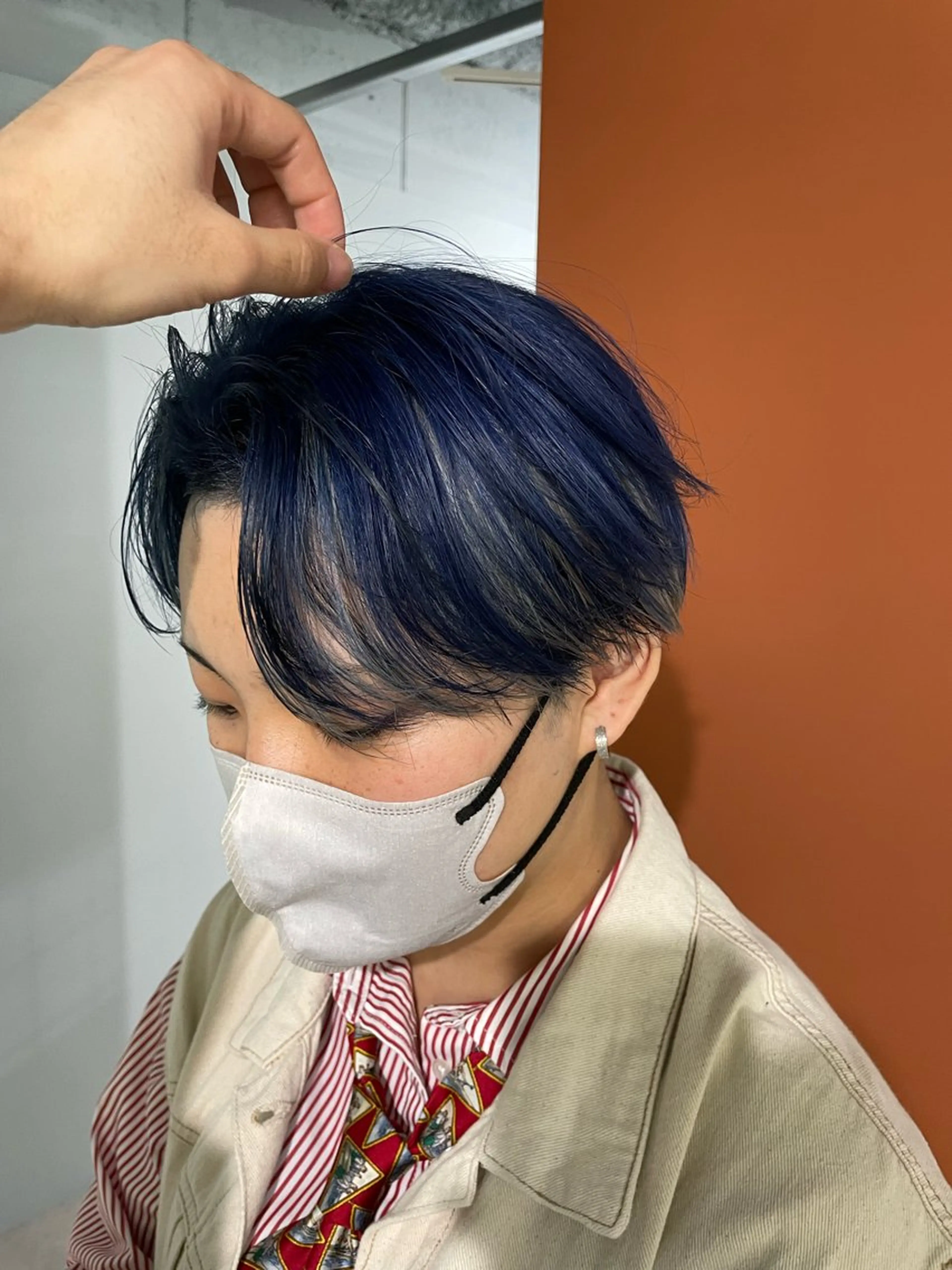 ショート ヘアカラー トリートメント qulim所属・qulim【クリム】 /ハイトーン/海音のヘアスタイル