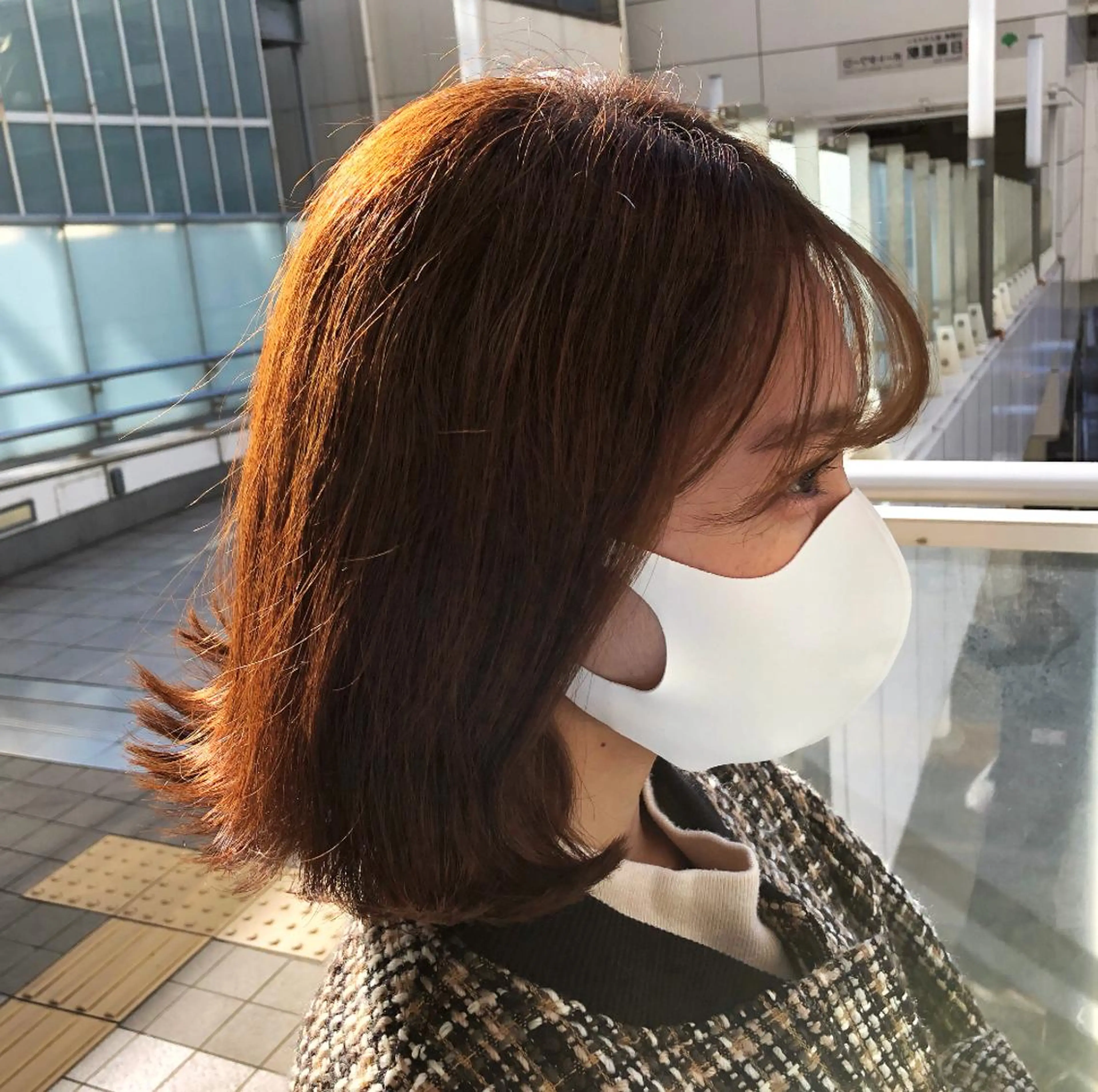 ミディアム ヘアアレンジ 美容室sand 横浜のヘアスタイル
