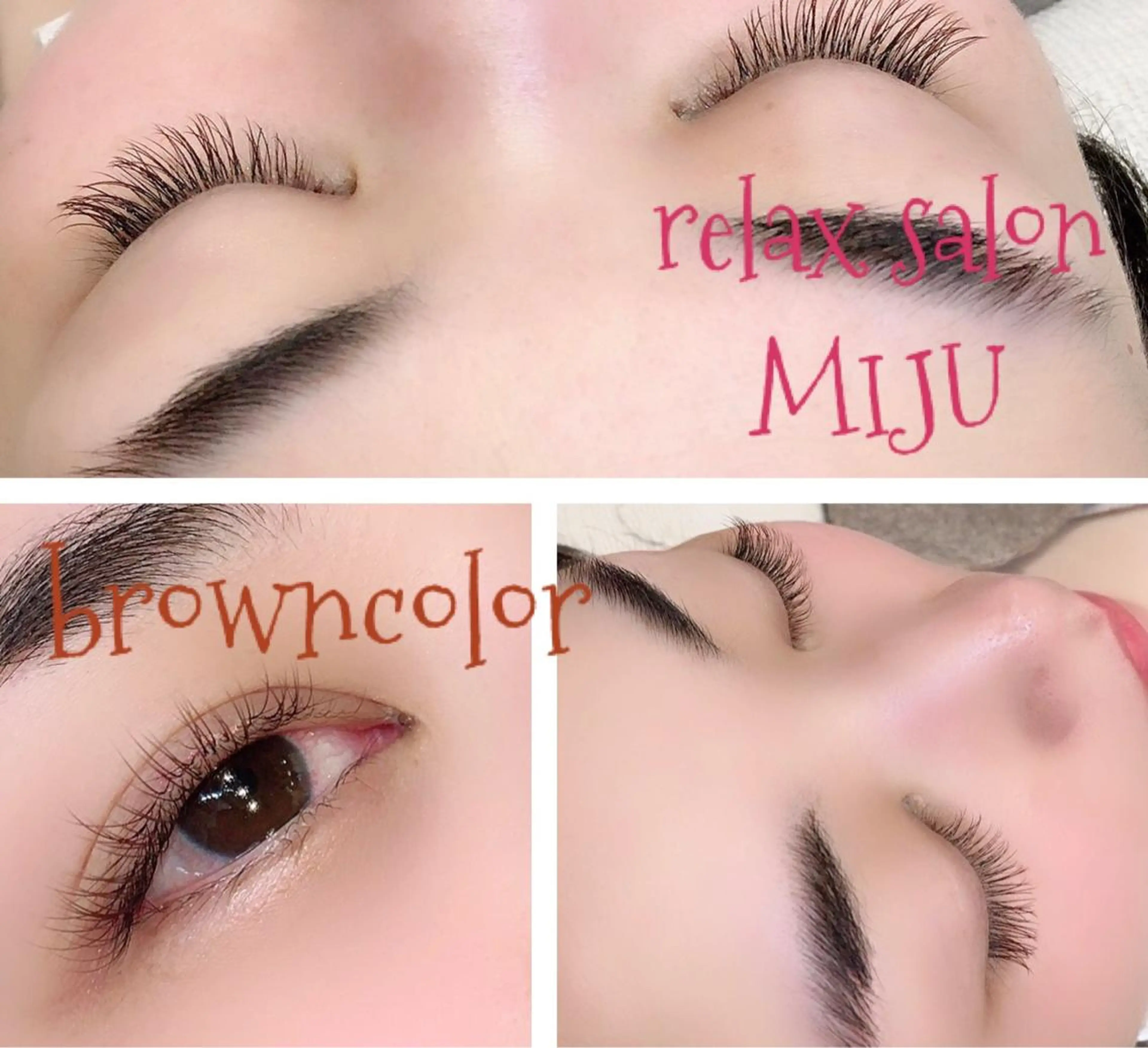 マツエク・マツパ マツエク relax salon  MIJU所属・shigehira yukoのマツエク・マツパデザイン