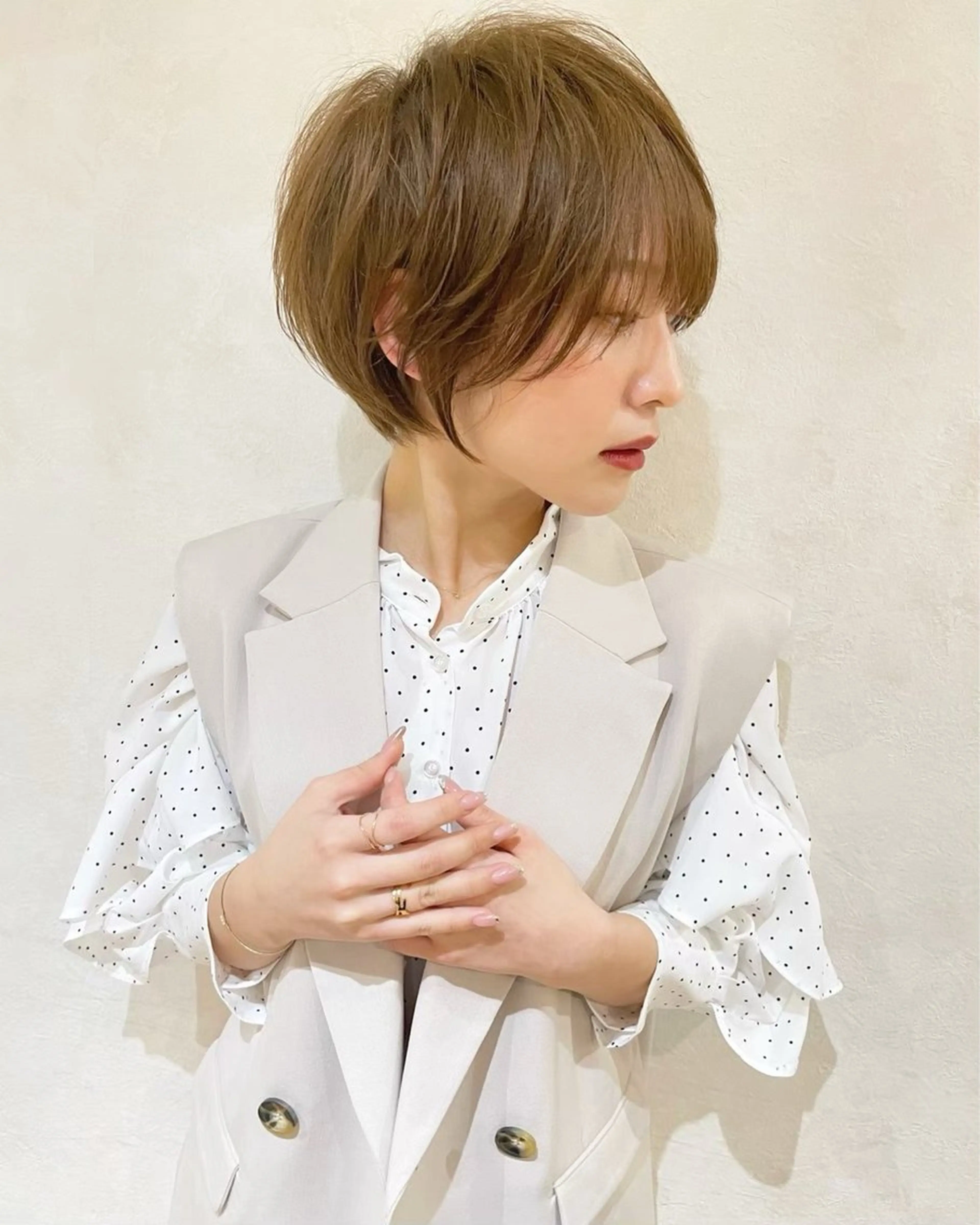 ショート COALL nex the salon所属・Riria✨ 透明感カラーのヘアスタイル