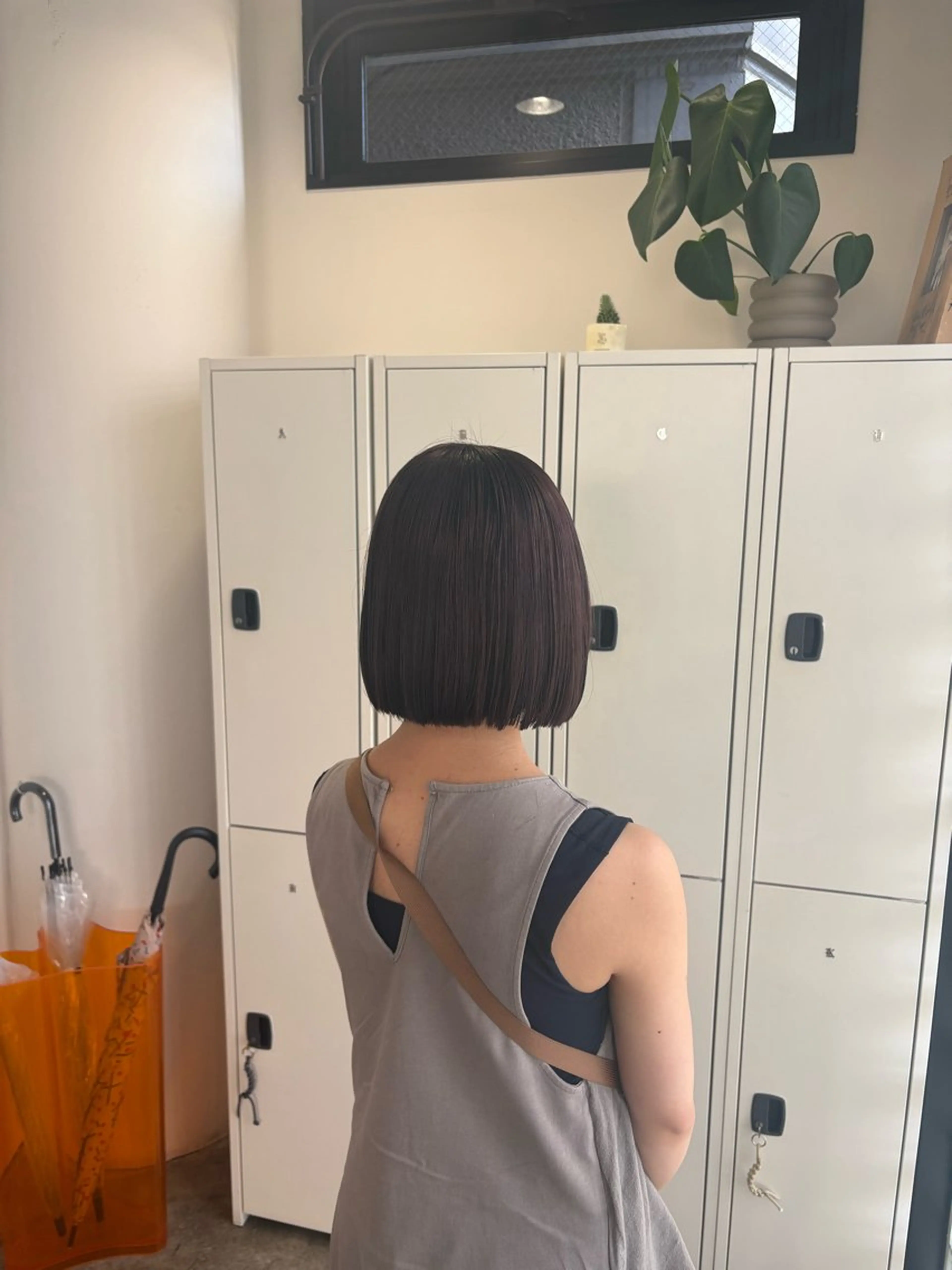 カラー ブリーチ ボルドーカラー カット ヘアカラー トリートメント 大阪/梅田 ヨシノヒメカのヘアスタイル