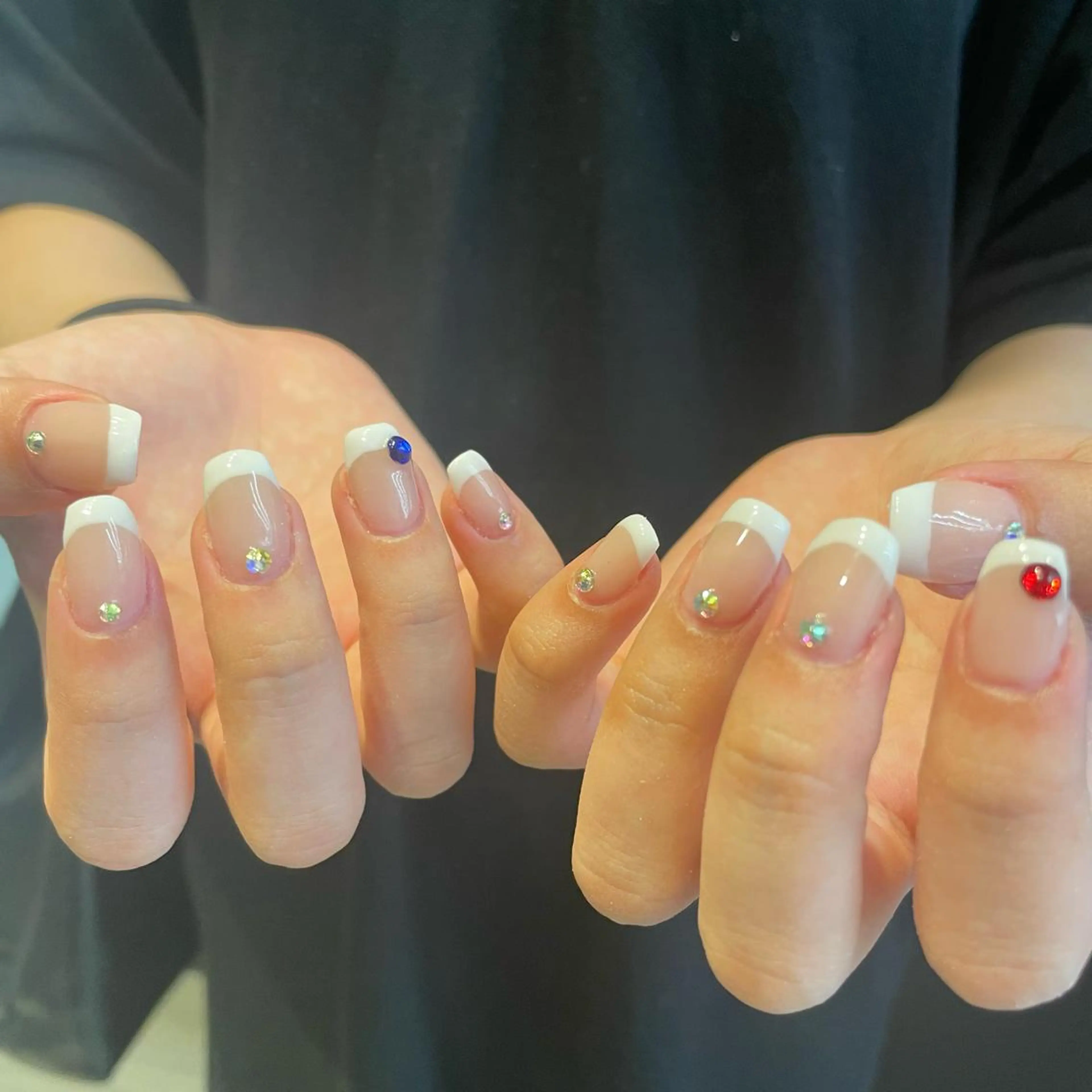 ネイル 🫧飛山琉桜/二条 ネイルアート/束感のマツエク・マツパデザイン