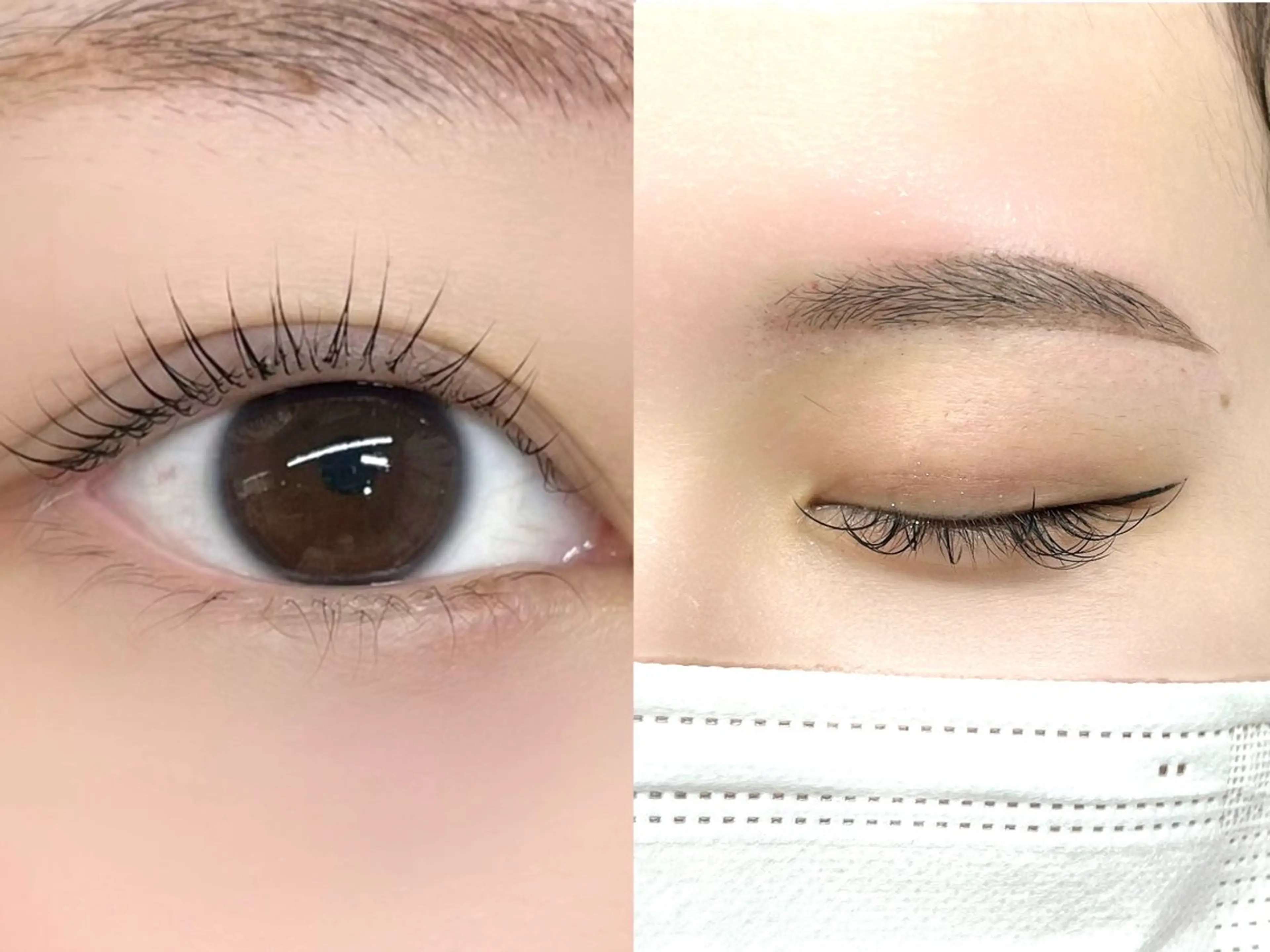 【SETメニュー】まつ毛パーマ✖️美眉アイブロウスタイリングの写真