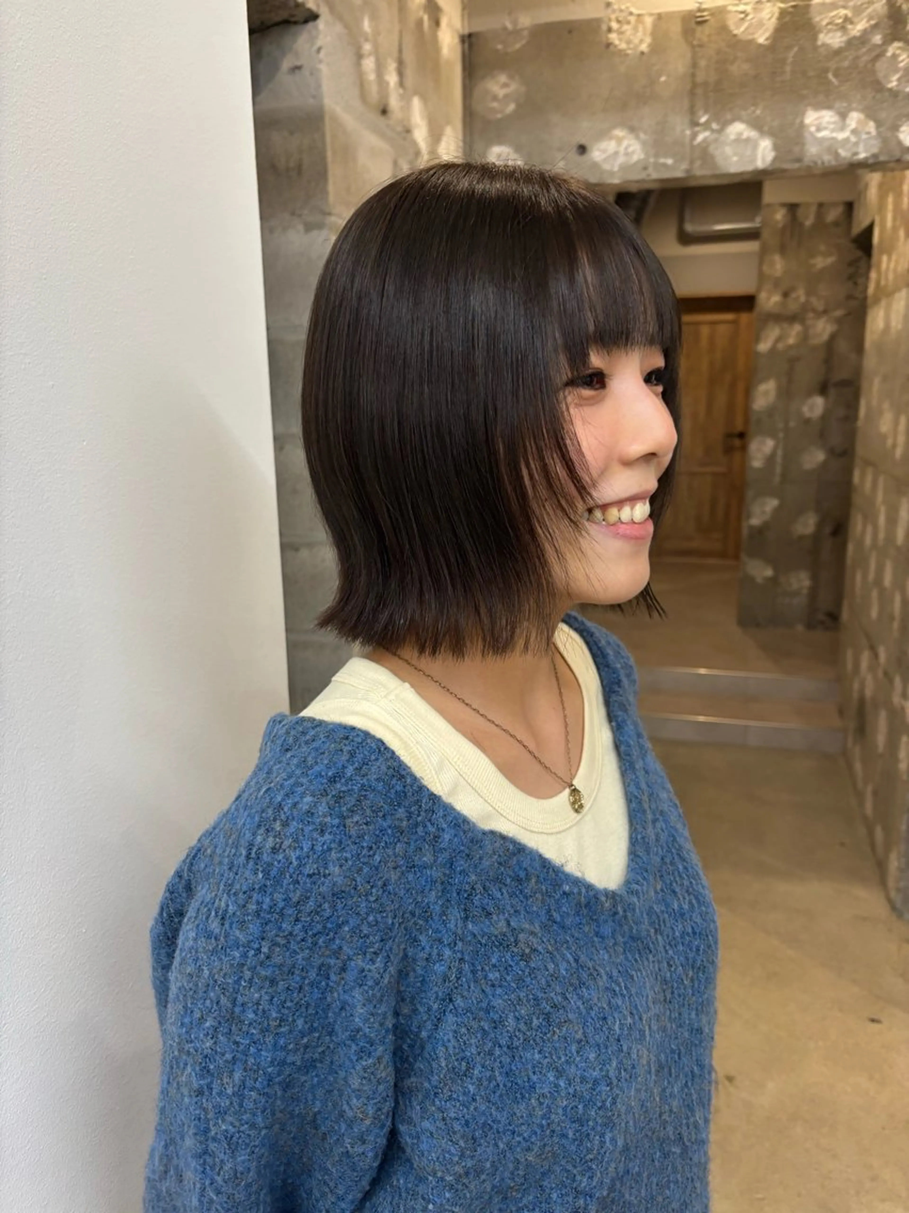 ショート カラー ヘアカラー トリートメント サアヤ/ SYS by fitのヘアスタイル