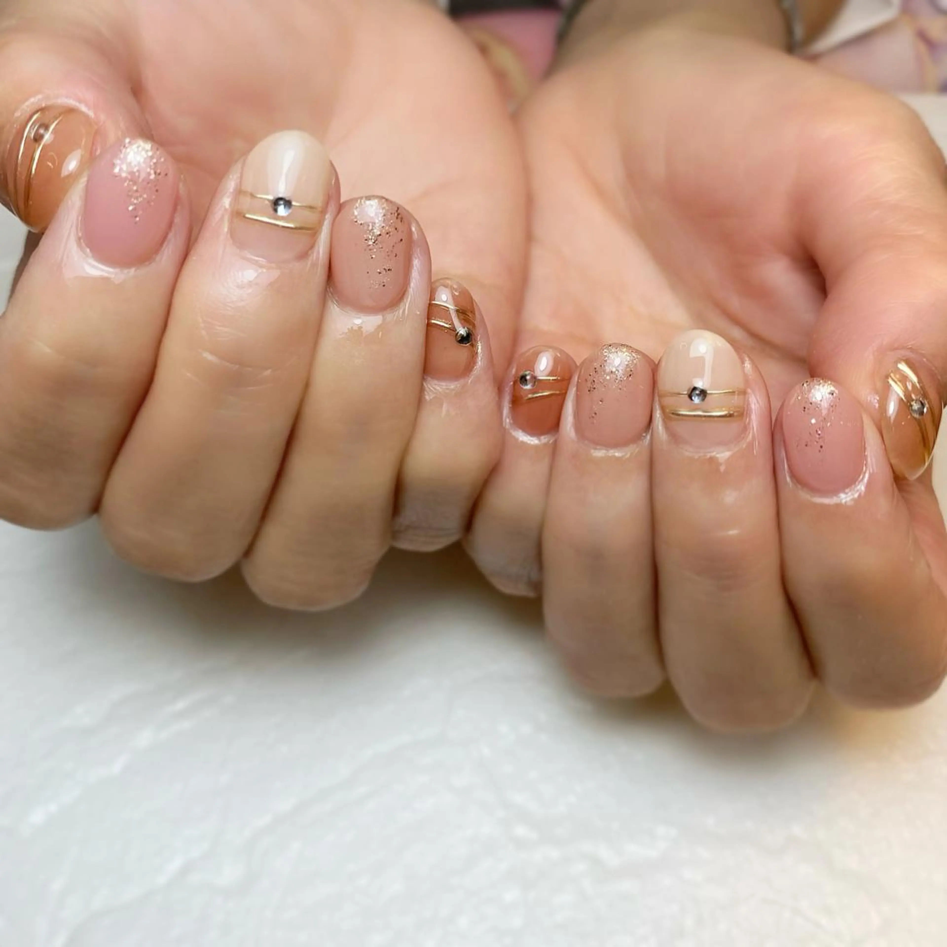 ネイル ジェルネイル ぷっくりネイル ハンドネイル Nail ameria megu所属・ameria meguのネイルデザイン