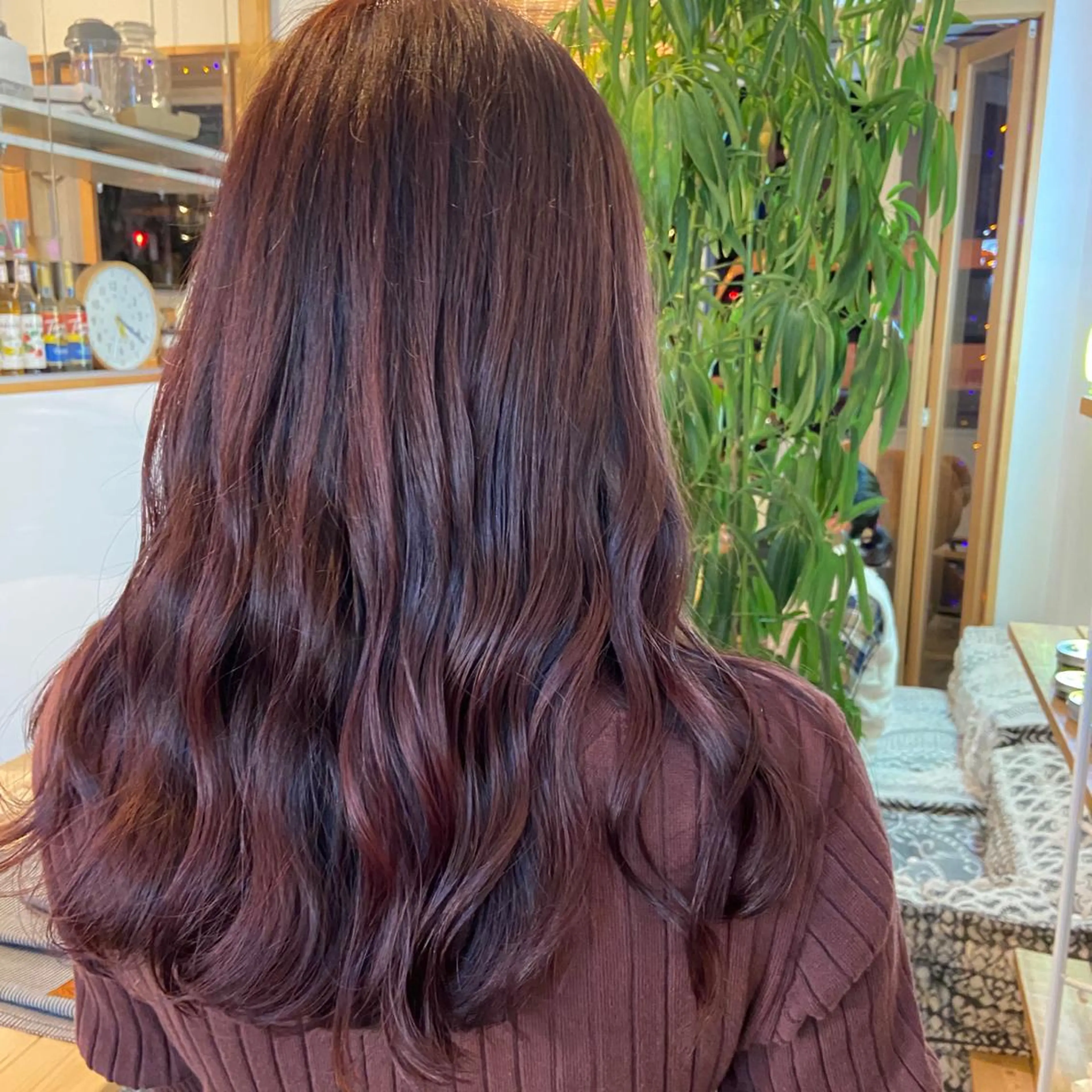 セミロング カラー カット ヘアカラー トリートメント SUNC🍀大熊 花奈絵🍀のヘアスタイル