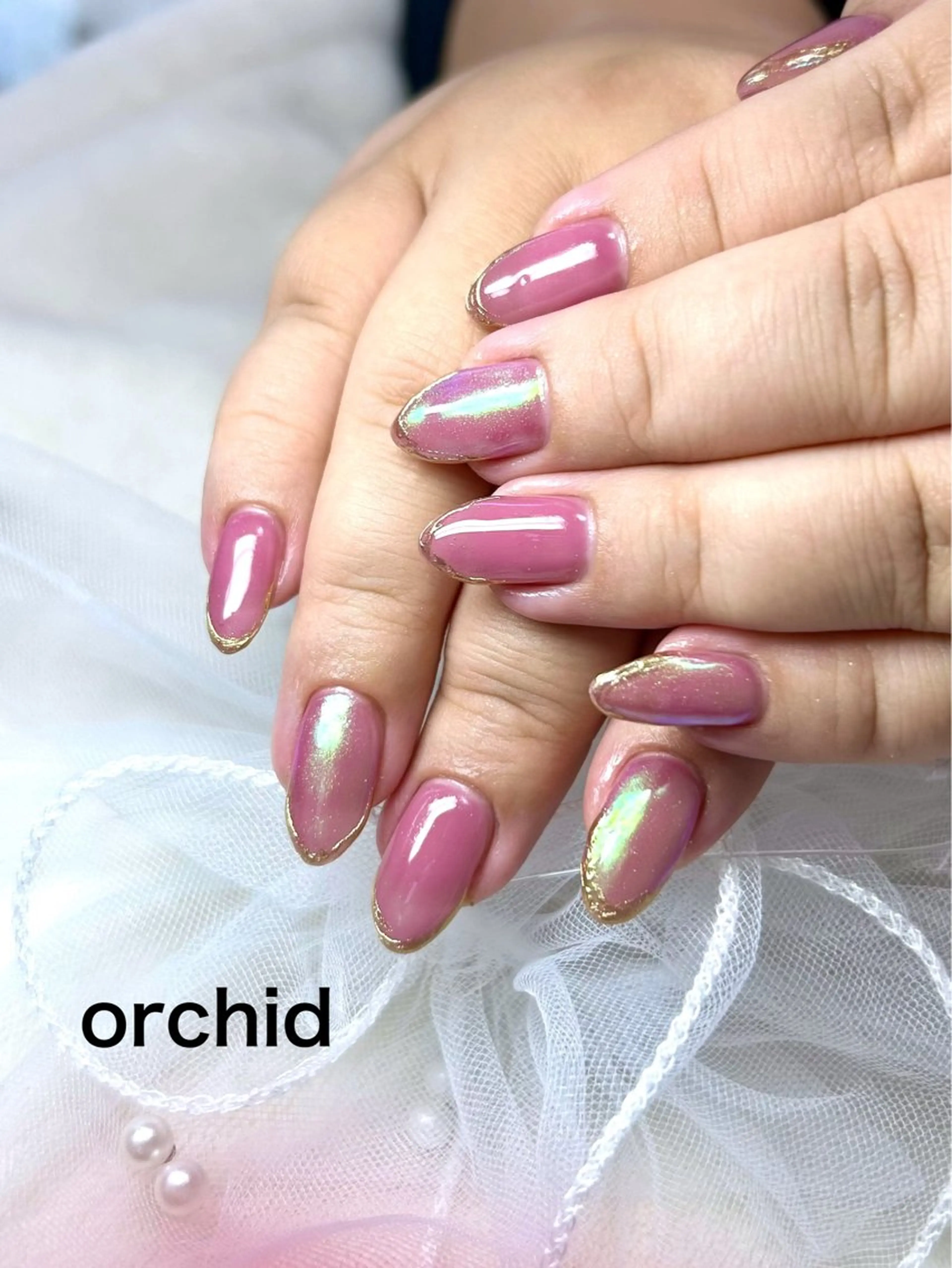 ネイル orchid ♡オーキッドのネイルデザイン