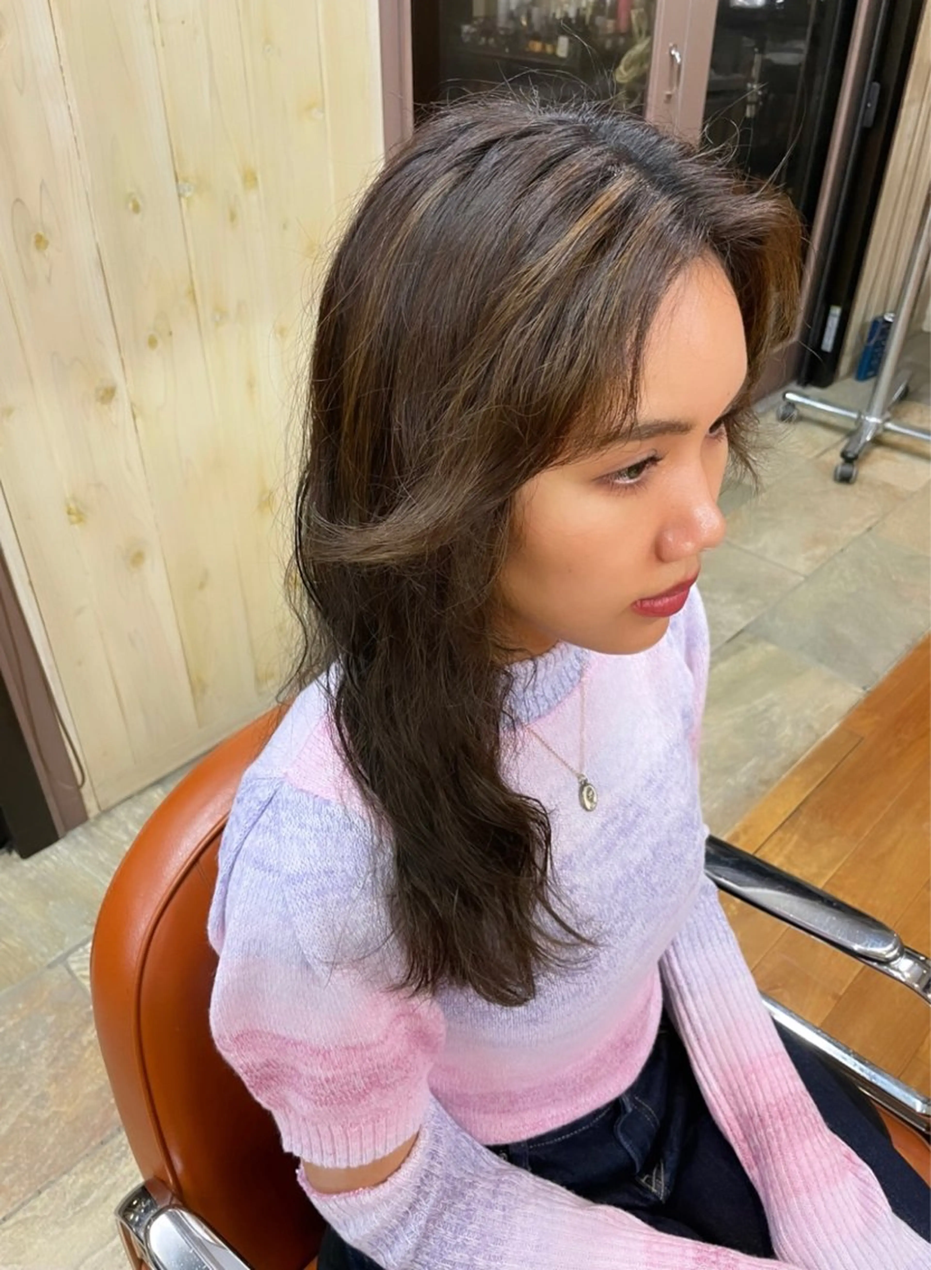 セミロング パーマ セミロングパーマ 韓国風ヘア ayaka |トレンドヘアのヘアスタイル